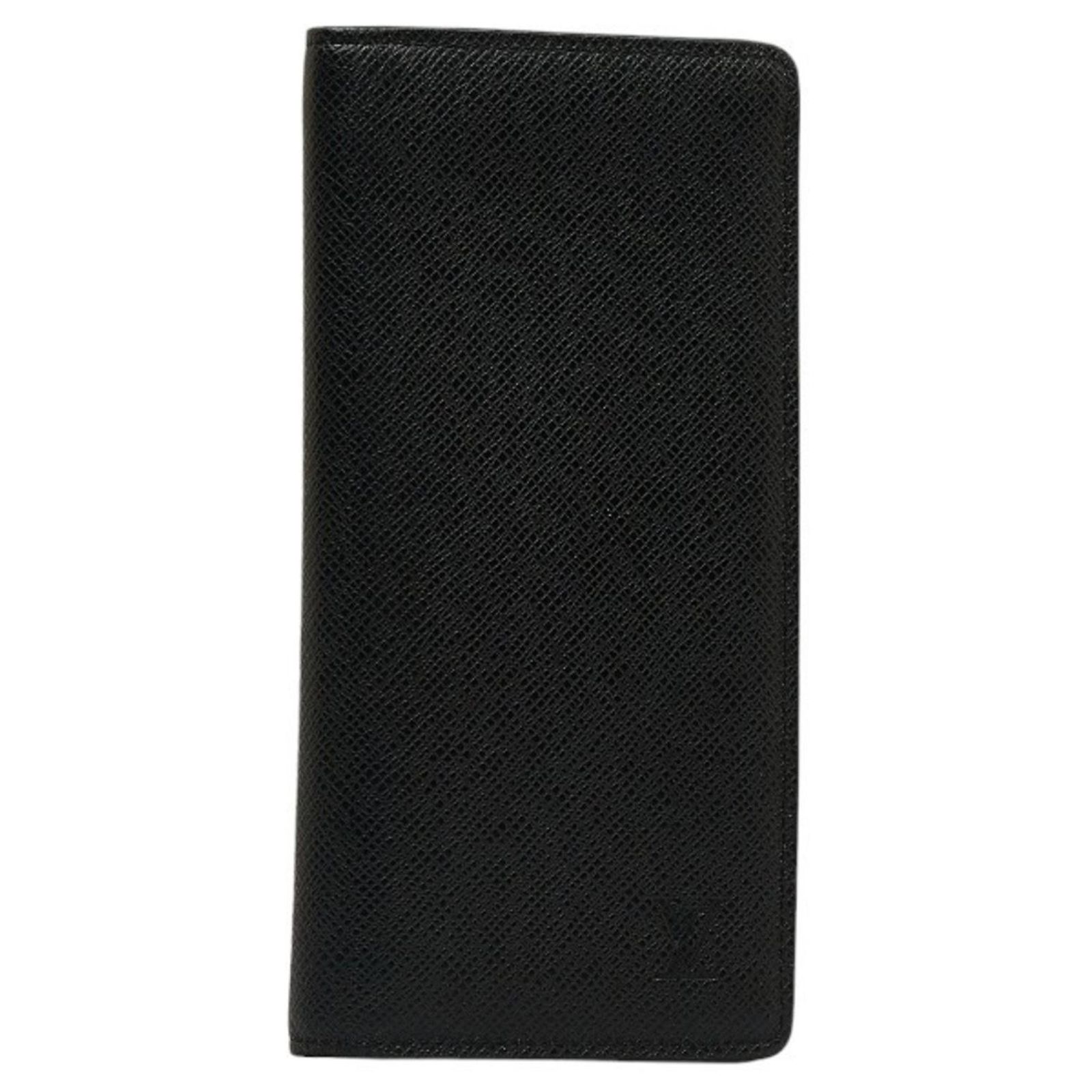 Louis Brazza Louis Vuitton Brazza Black Leather ref.1125340 - Joli Closet