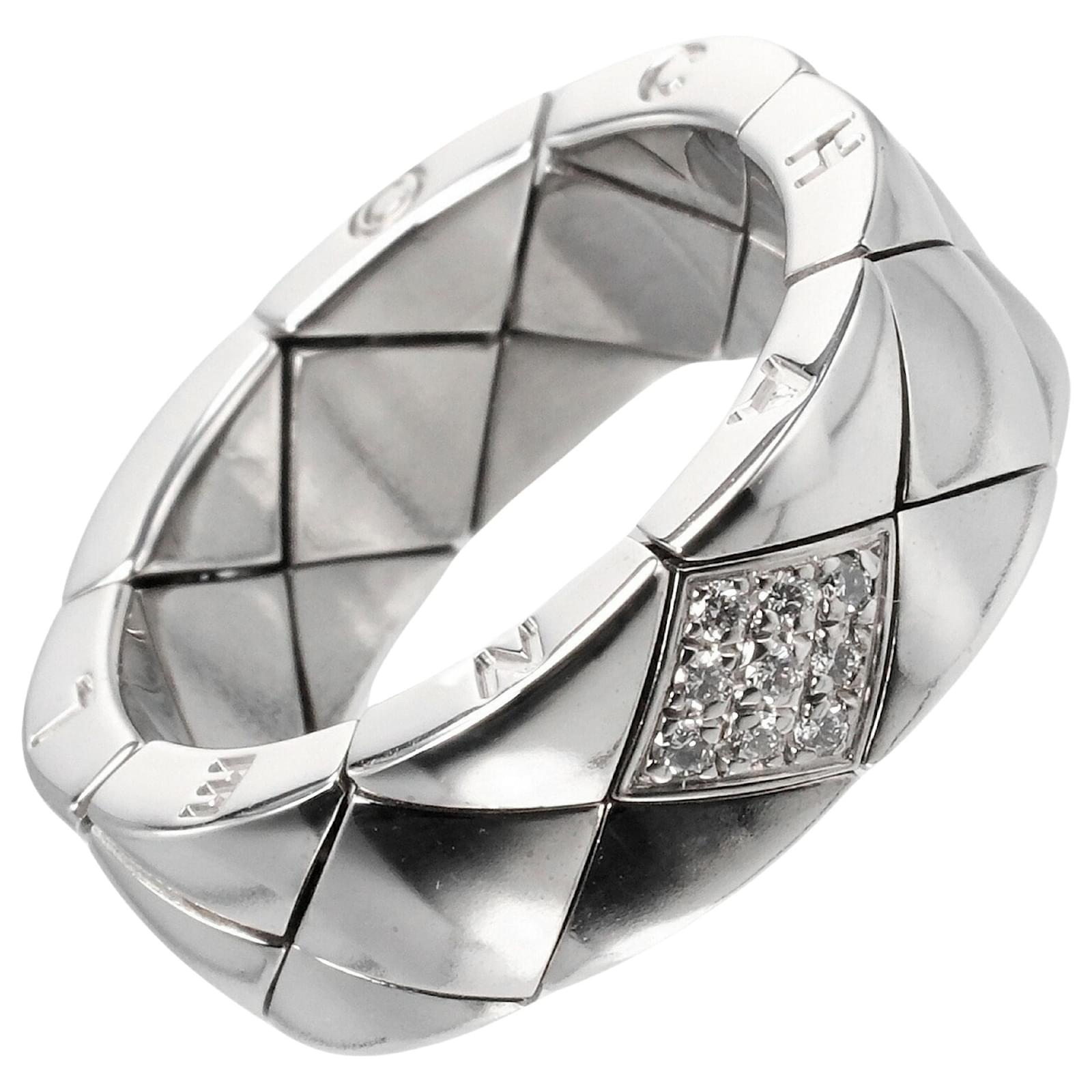 Chanel Coco Crush Silvery White gold ref.1127187 - Joli Closet