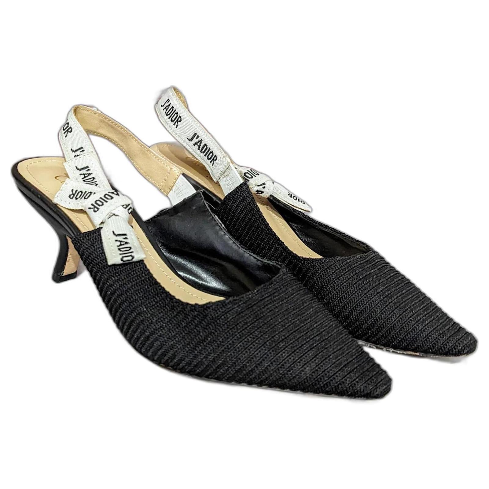 Christian Dior Souliers パンプス サイズ6D(23㎝) CHRISTIAN DIOR Souliers Made in France Vintage Pumps Noir