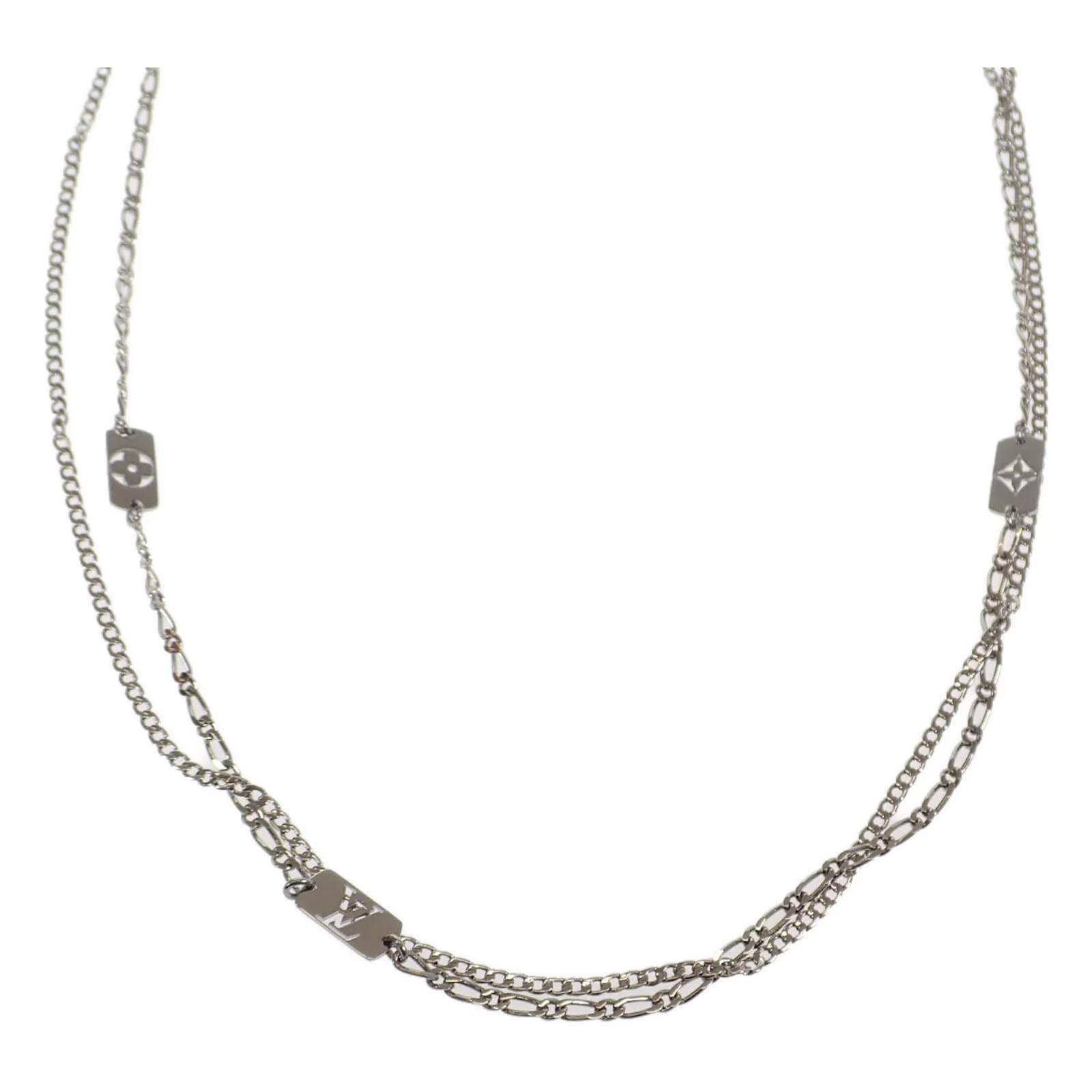 アクセサリー Jent Louis Silver Rock Chain Necklace Silver Rock Chain Necklace – Jent Louis