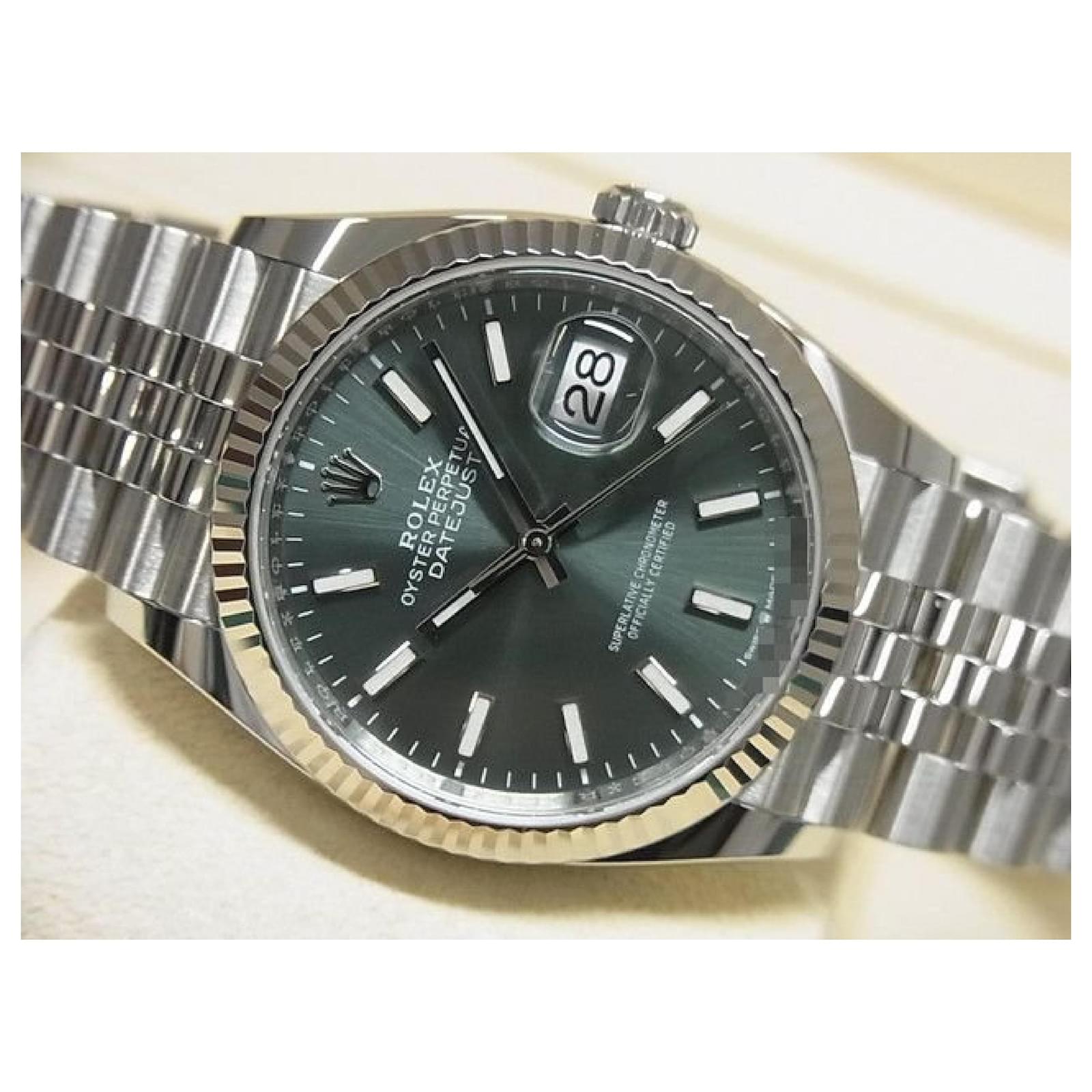 Rolex cheap homme verte