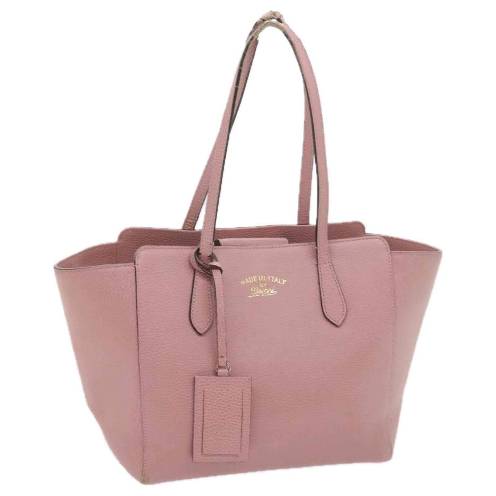 Riu Synthetic leather tote bag ベージュ Le Roseau L Handbag Clay - Leather | Longchamp CA