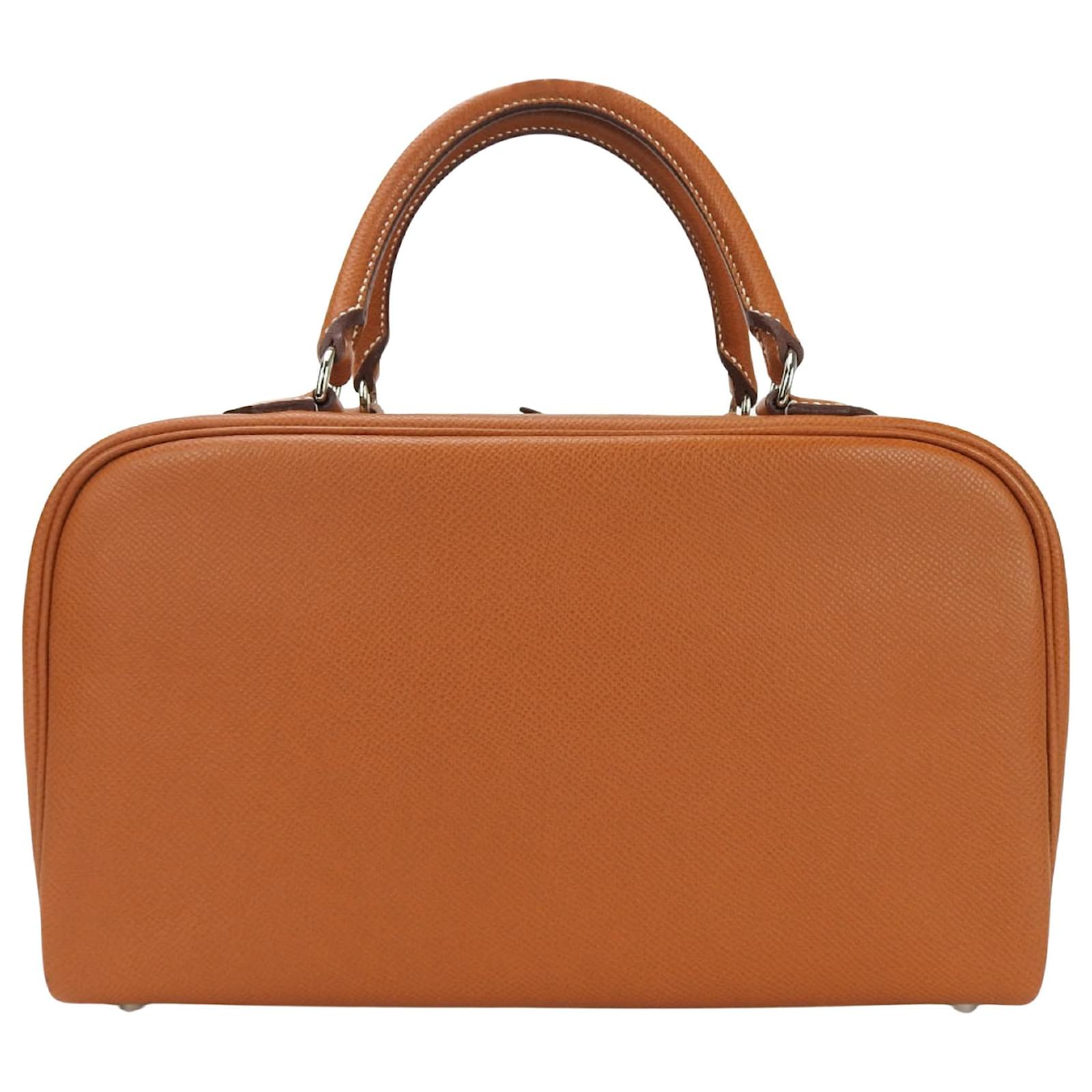 Herm s Envi Brown Leather Ref 1129516 Joli Closet free-skirt-image-generator-29-skirt-images