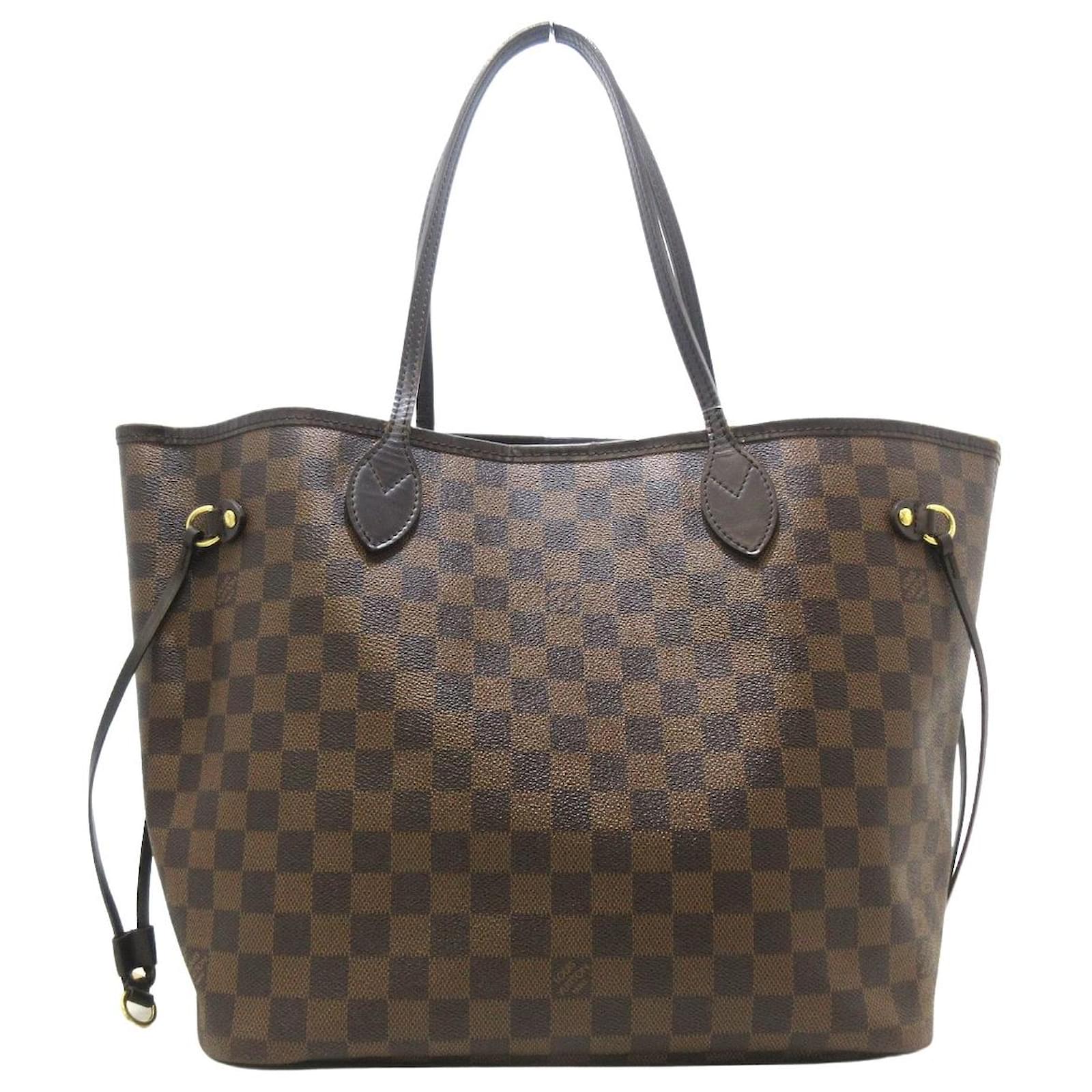 louis vuitton neverfull mm braun