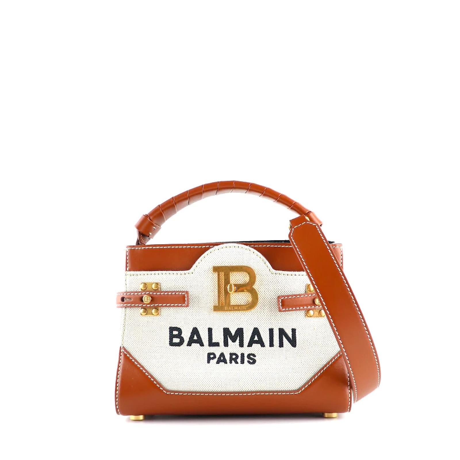 BALMAIN Handbags leather Brown Joli Closet
