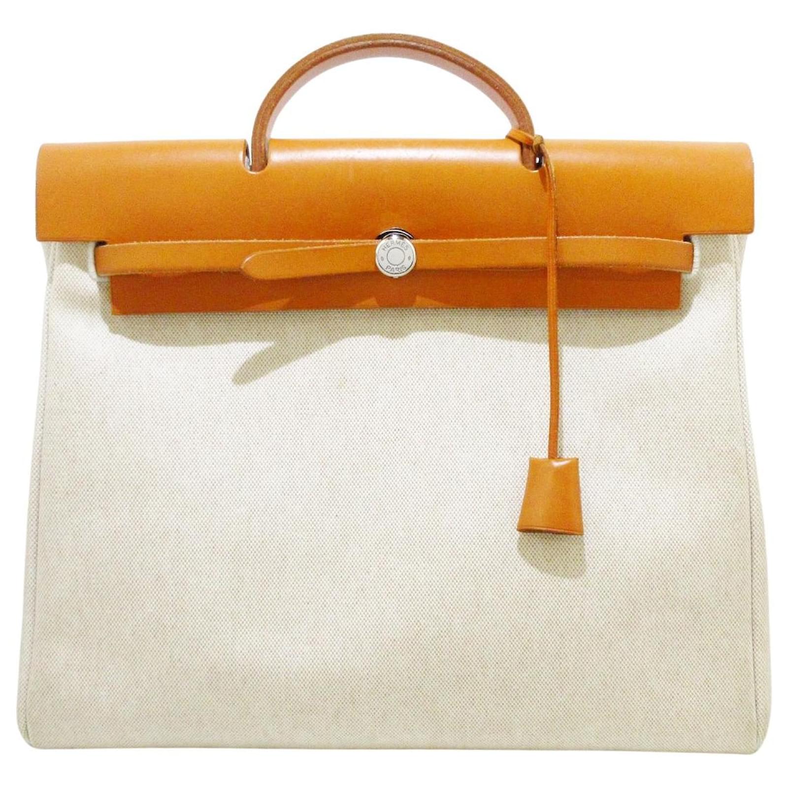 hermes herbag beige