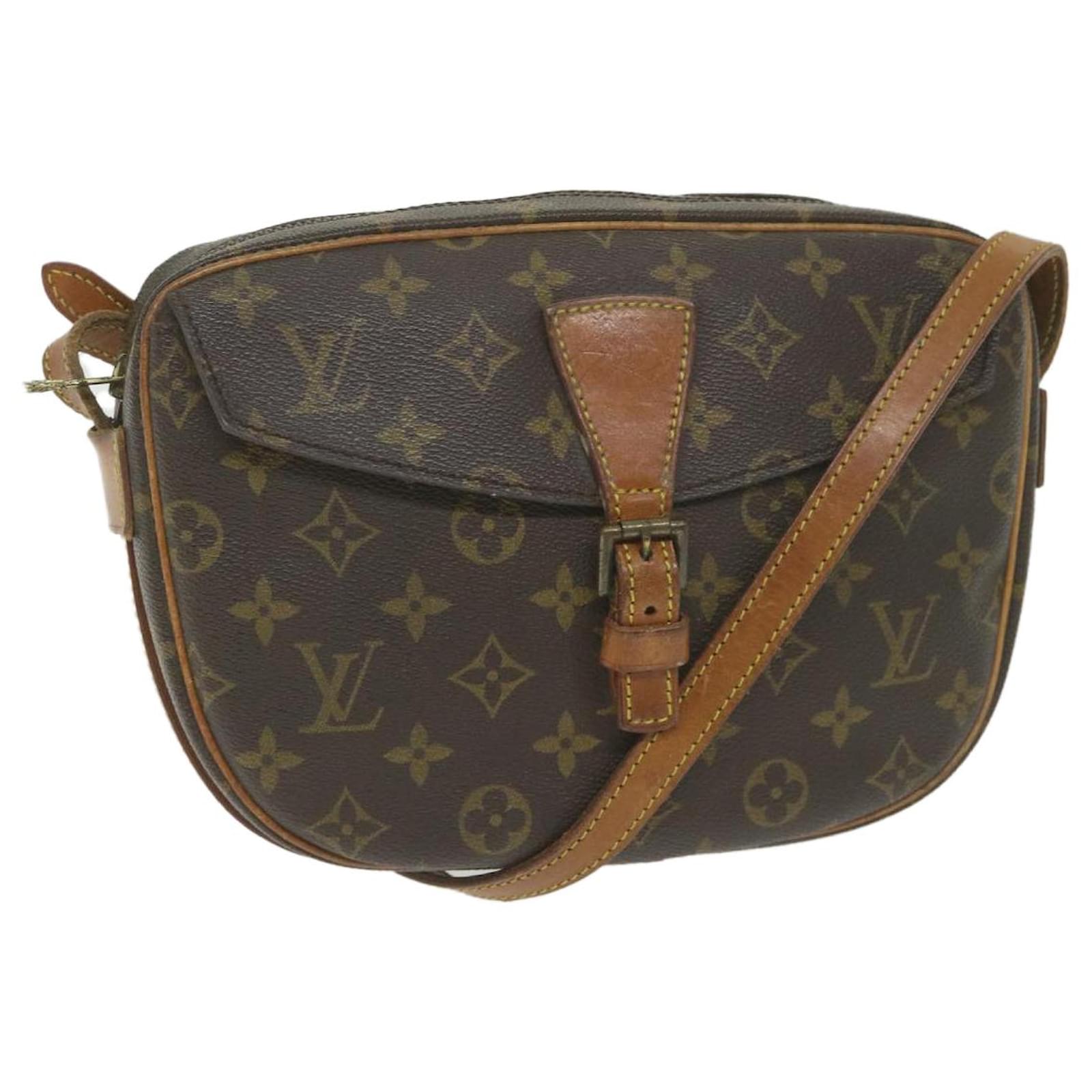 LOUIS VUITTON Monogram Jeune Fille MM Shoulder Bag M51226 LV Auth bs10024