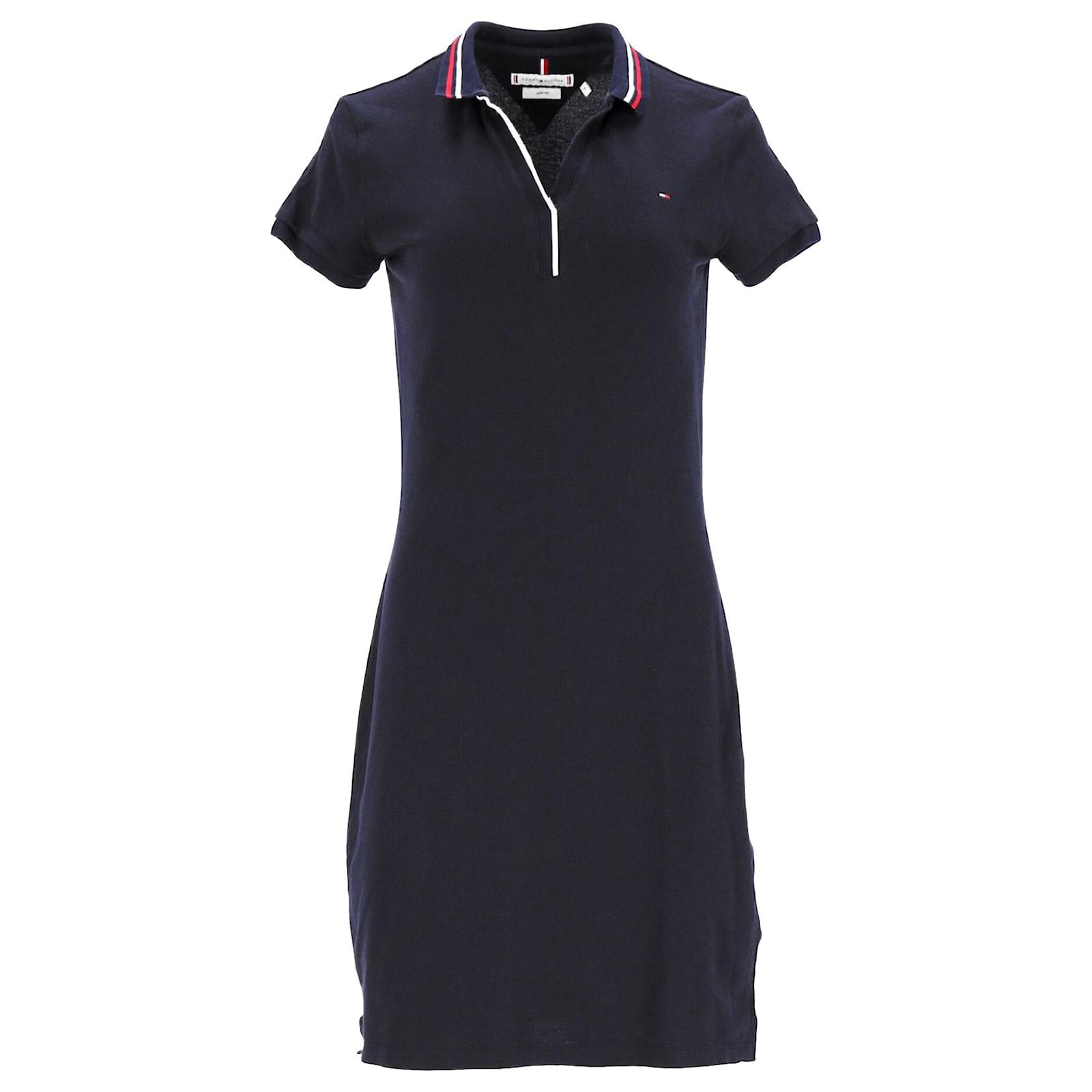 Navy blue sale tommy hilfiger dress