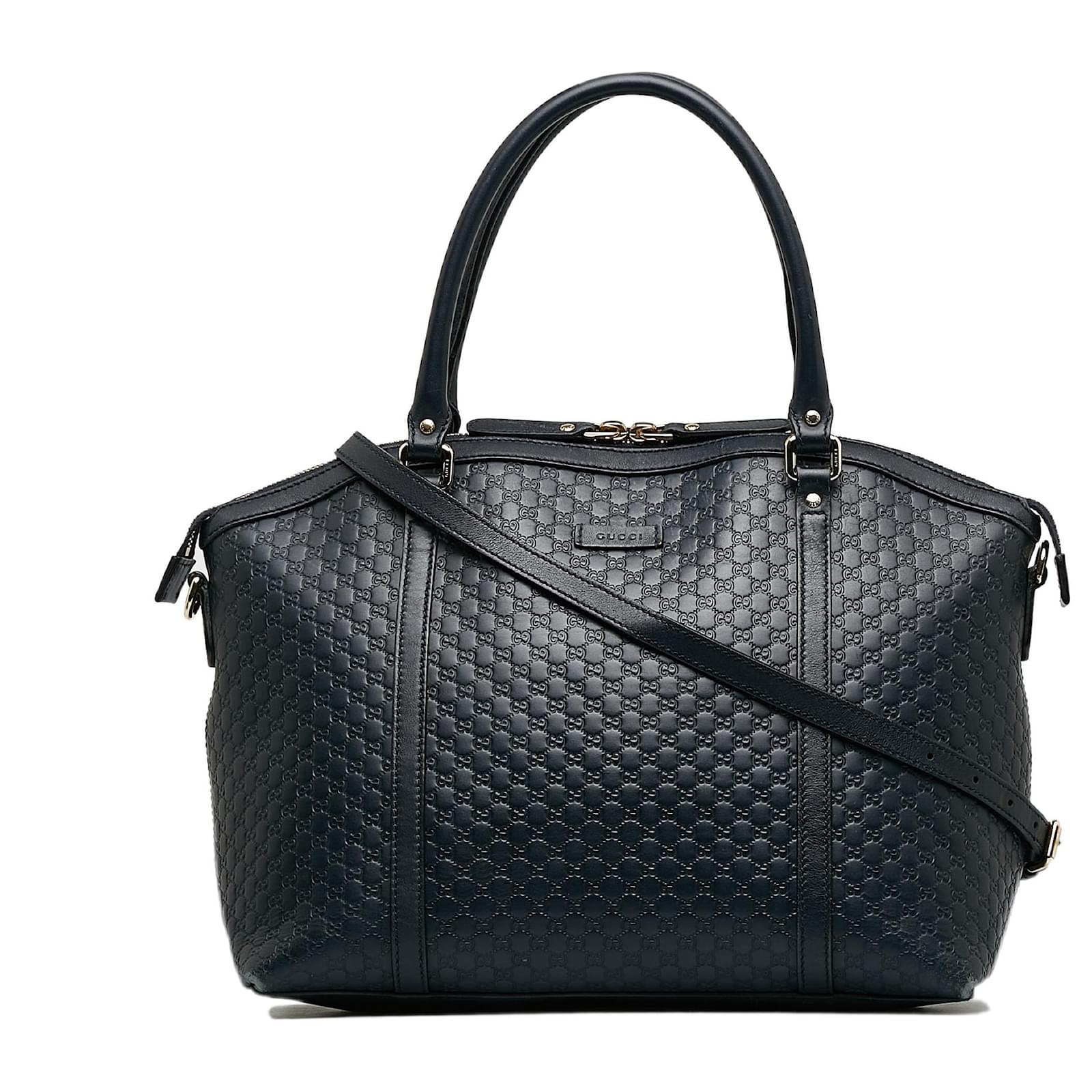 Gucci Dome Satchel - Small in Grey, Leather | Handbag Clinic