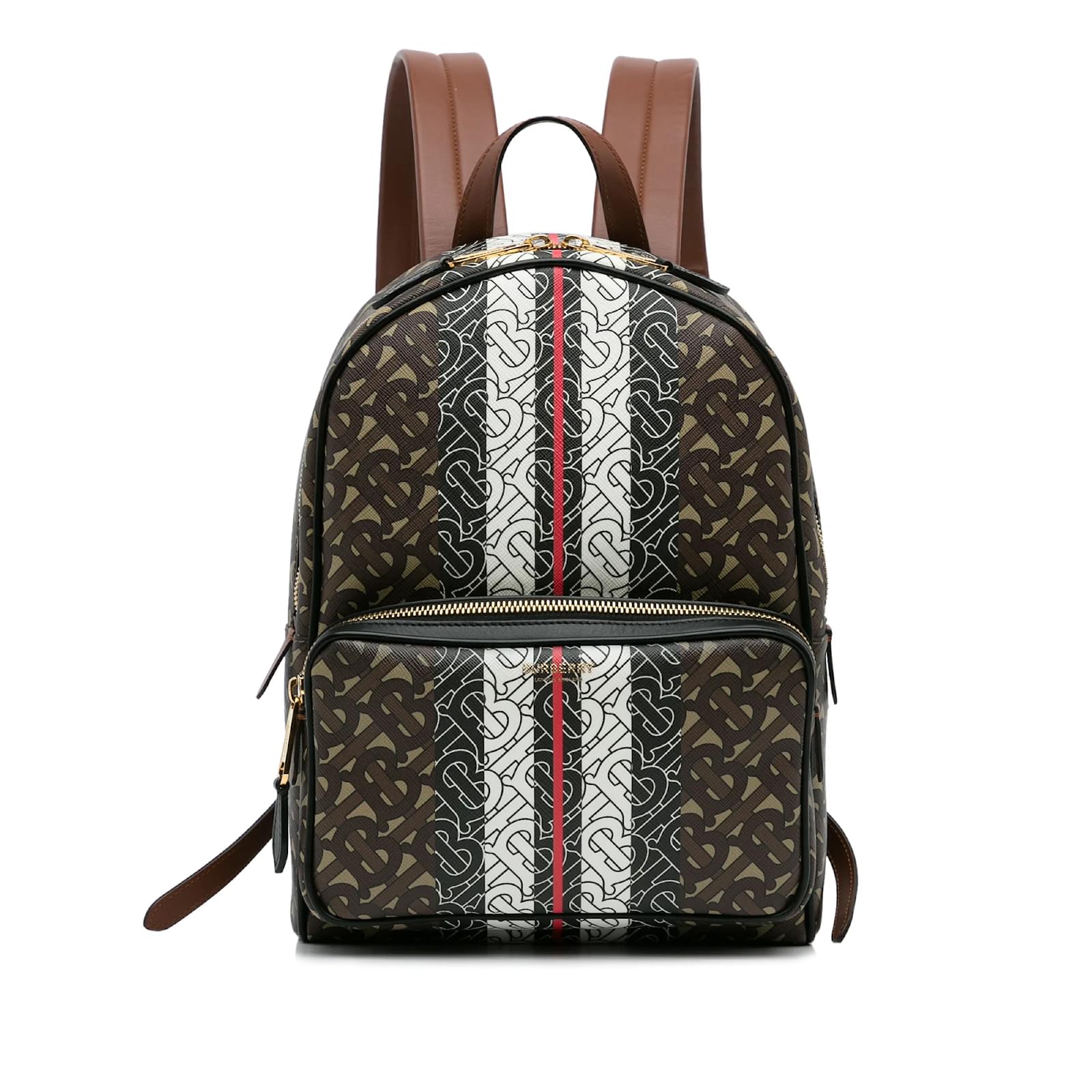 Burberry deals monogram backpack