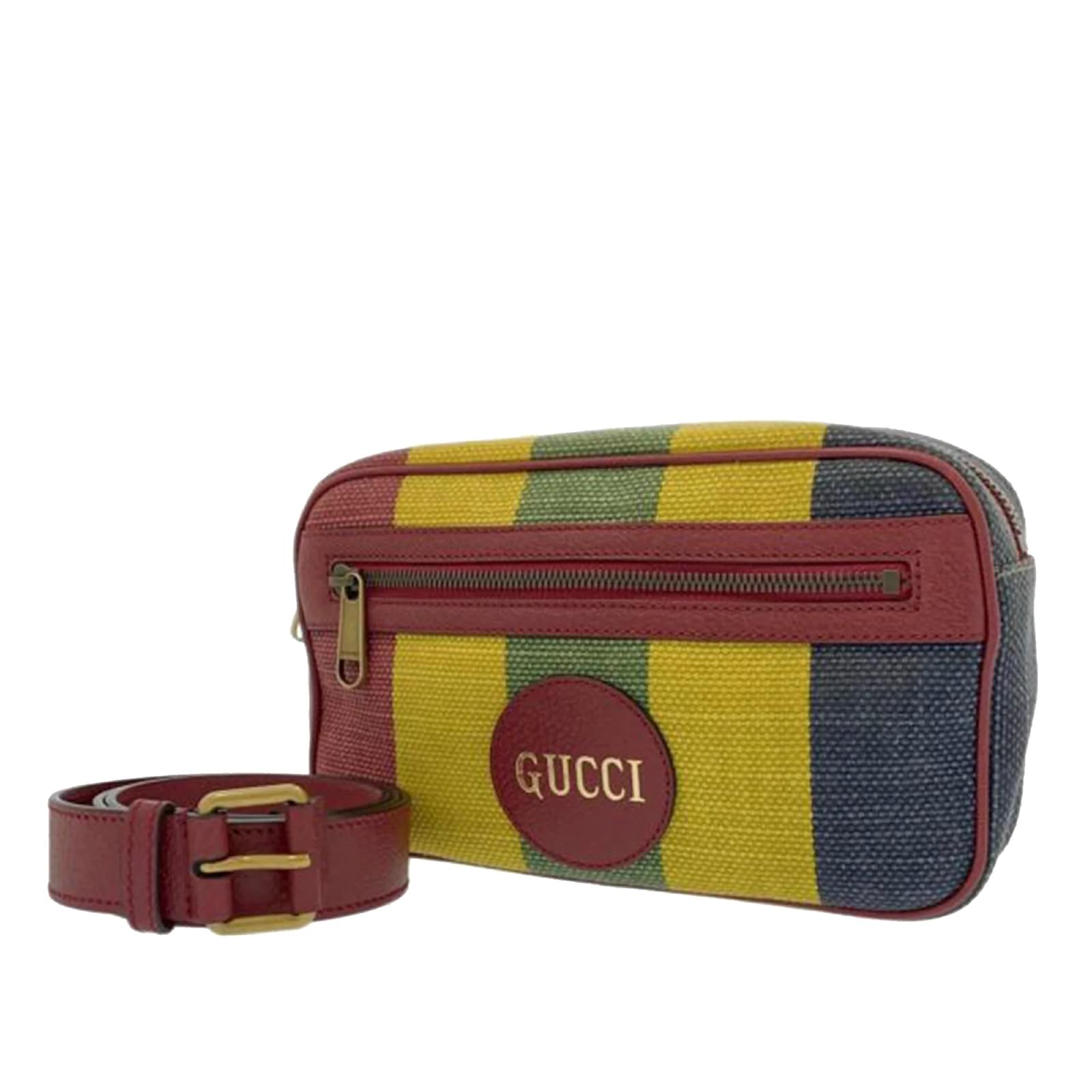 Gucci stripe online purse