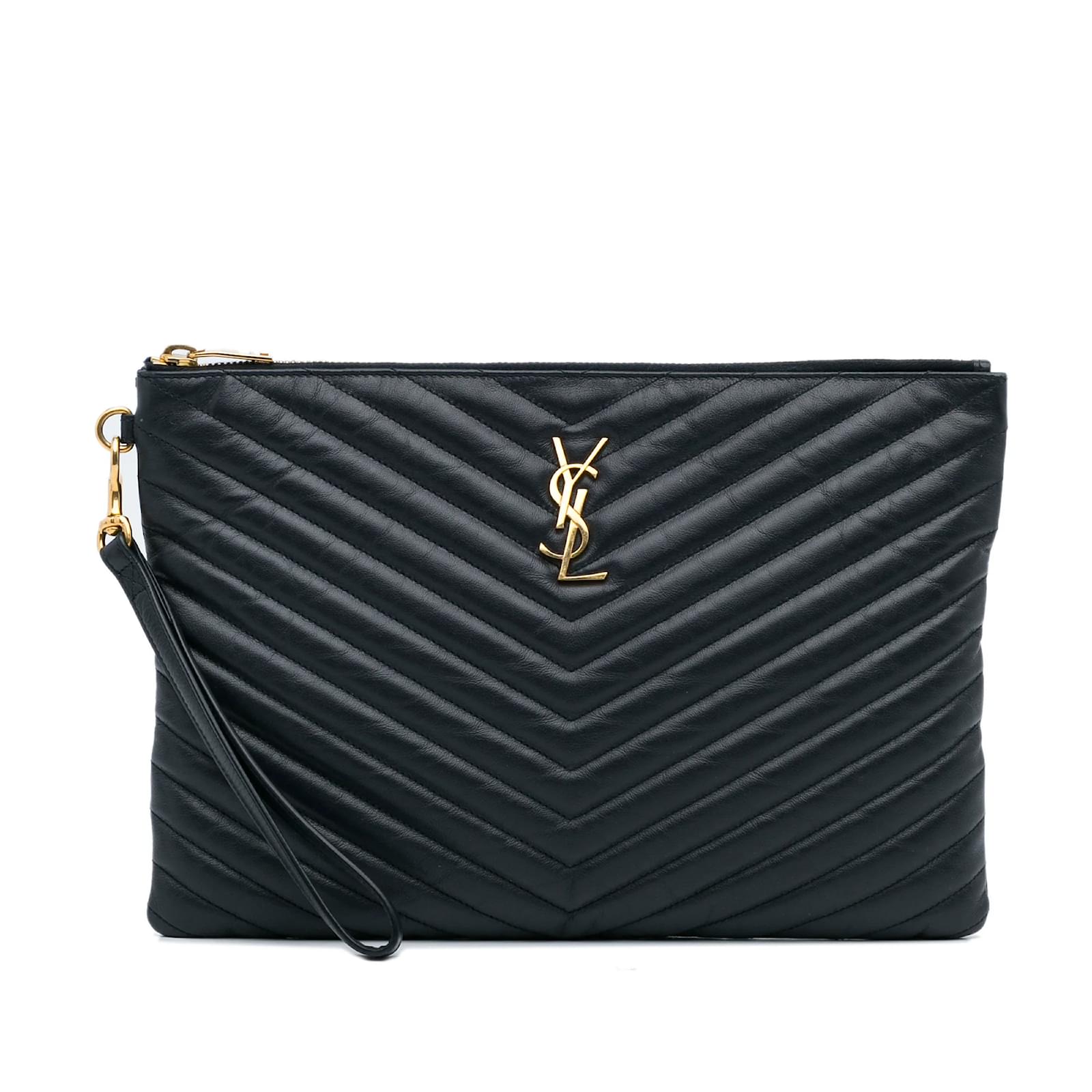 SAINT LAURENT Envelope medium quilted textured-leather shoulder bag | Ropa  de moda, Bolsos de moda, Moda