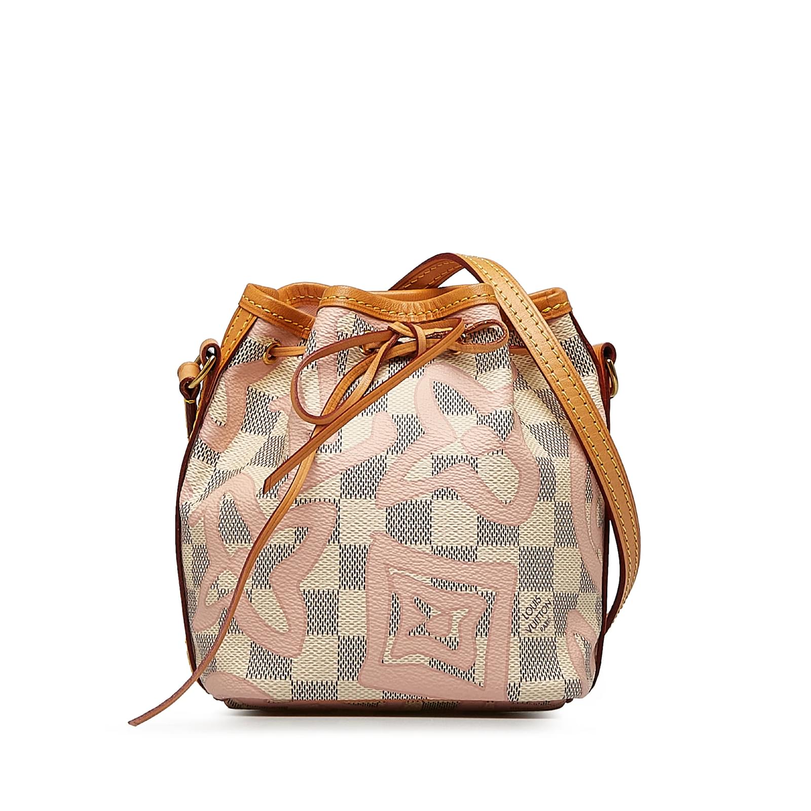 Nano Noe Damier Azur Sac Noe Azur Louis Vuitton Bucket Bag: Damier