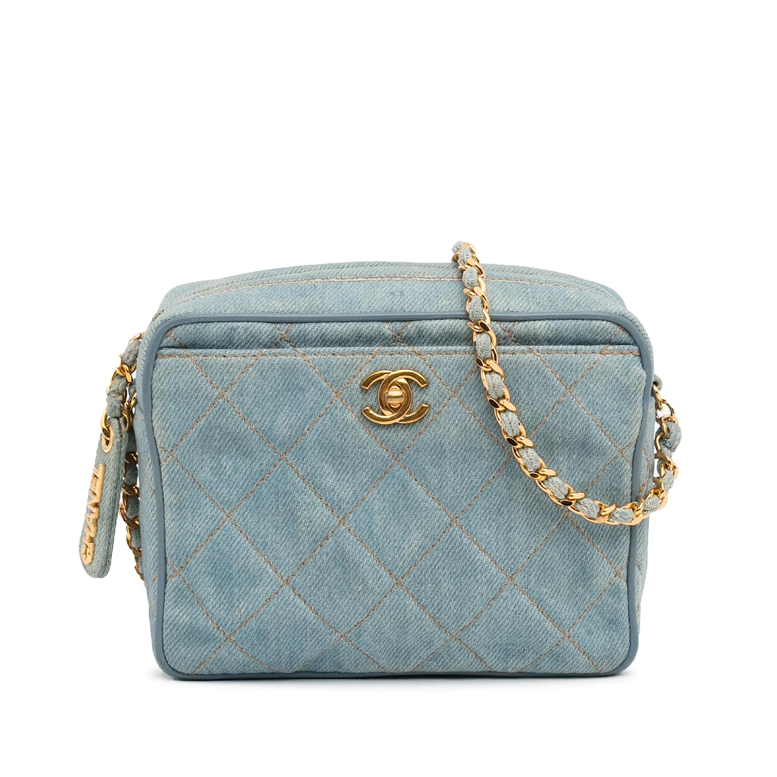 Sac chanel outlet bleu jean