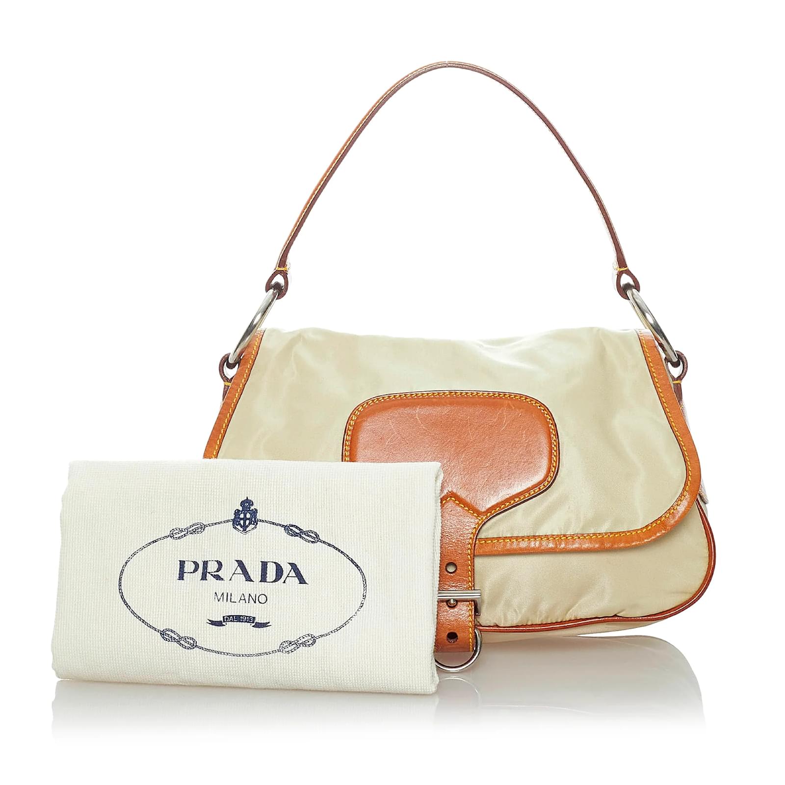 Vintage prada 2025 tessuto bag