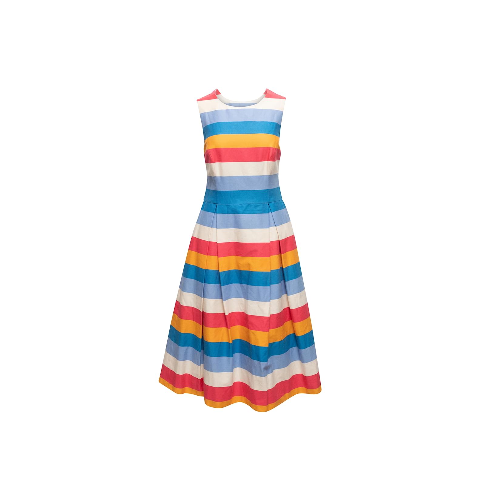 Vestito azzurro outlet carolina herrera
