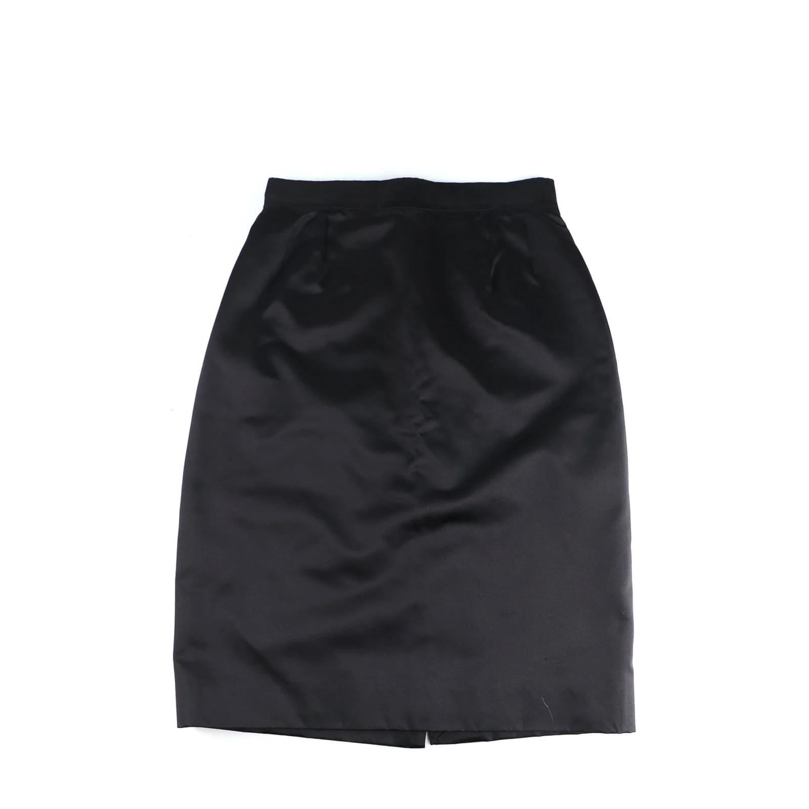 CHANEL Skirts T.fr 34 silk Black ref.1137760 - Joli Closet