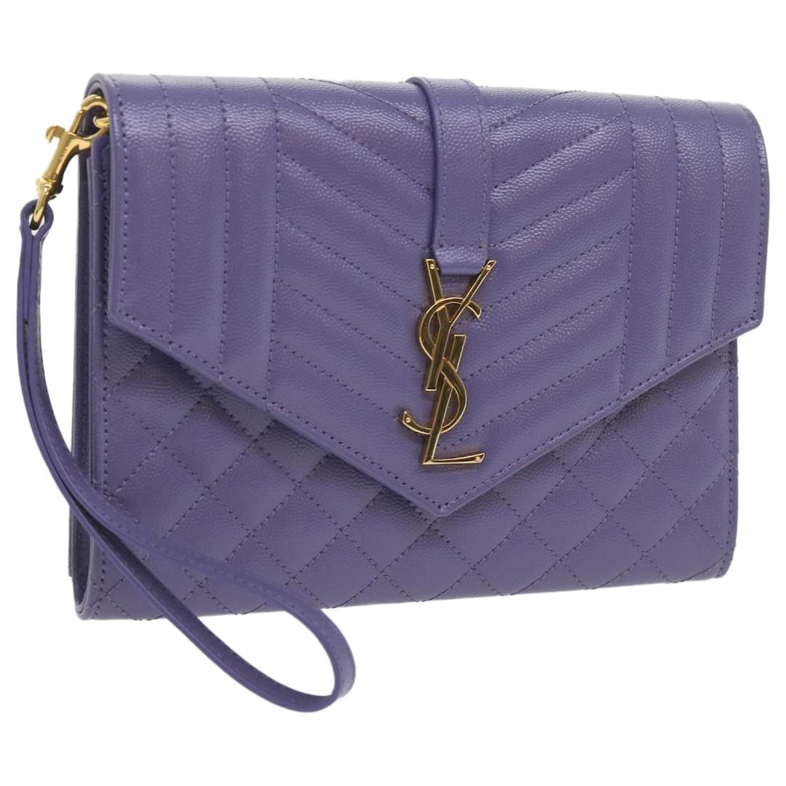 Ysl purple online bag