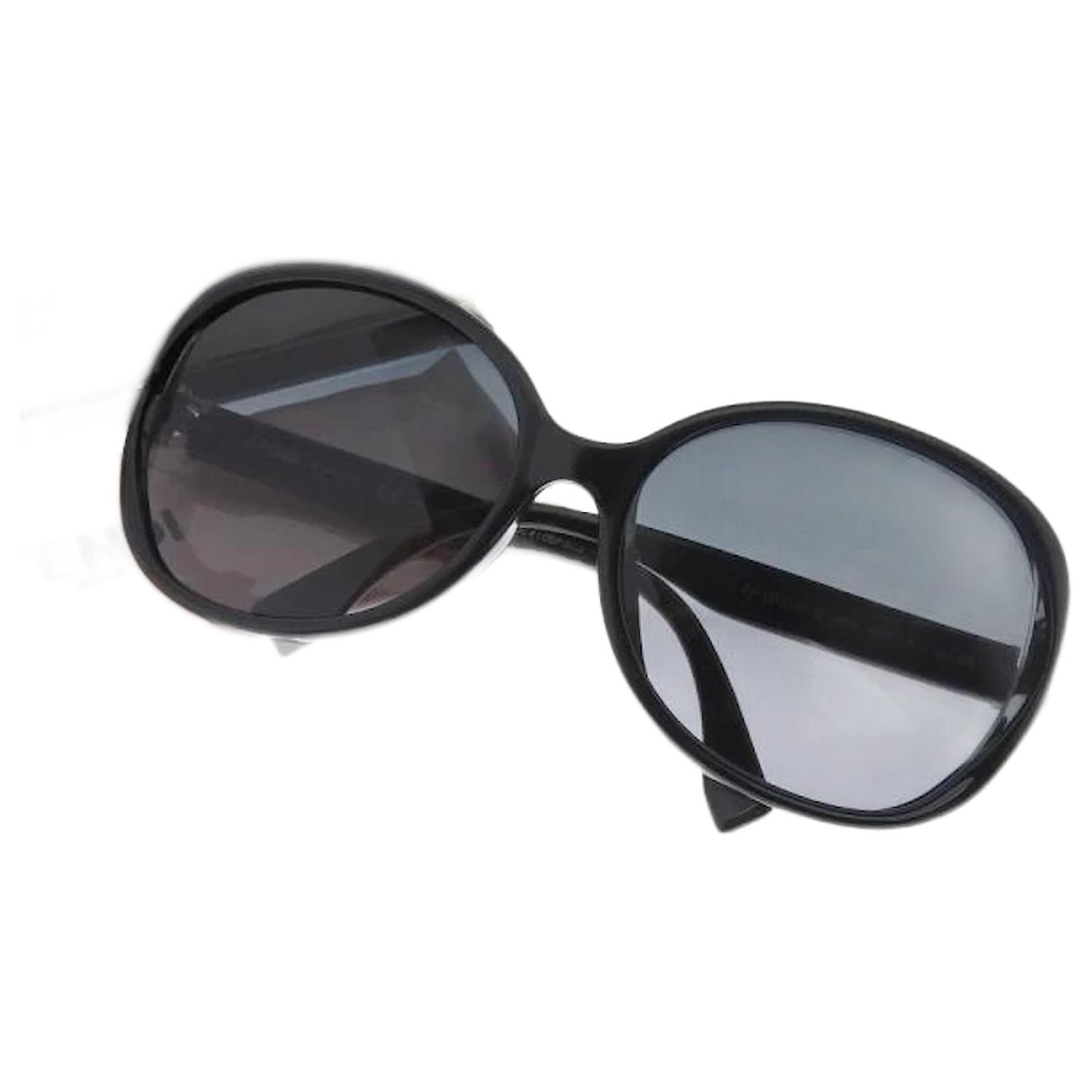 Fendi Oversized Tinted Sunglasses FF0032 F S Black Plastic 