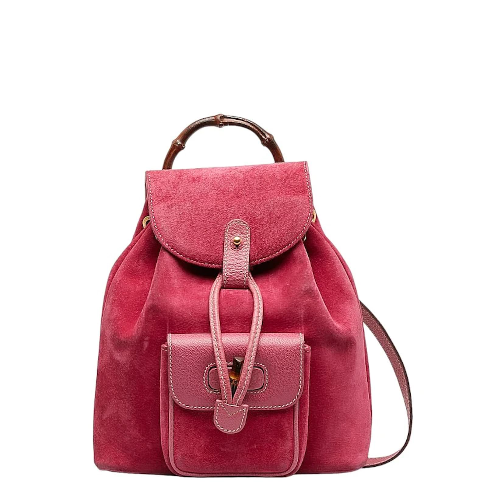 Gucci bamboo mini on sale backpack