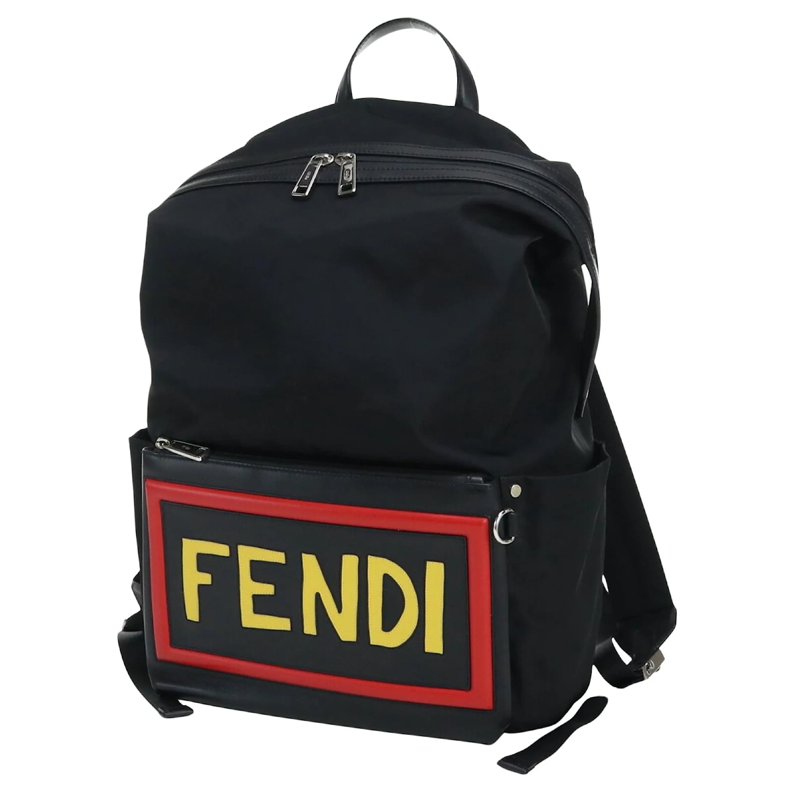 Fendi Black Bag Strap Leather ref.1035156 - Joli Closet