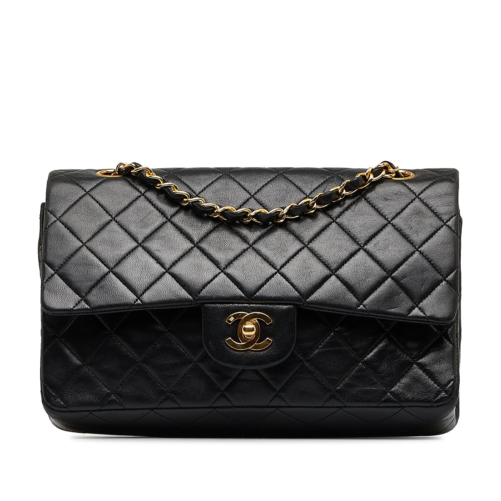 Sac chanel noir online bandouliere