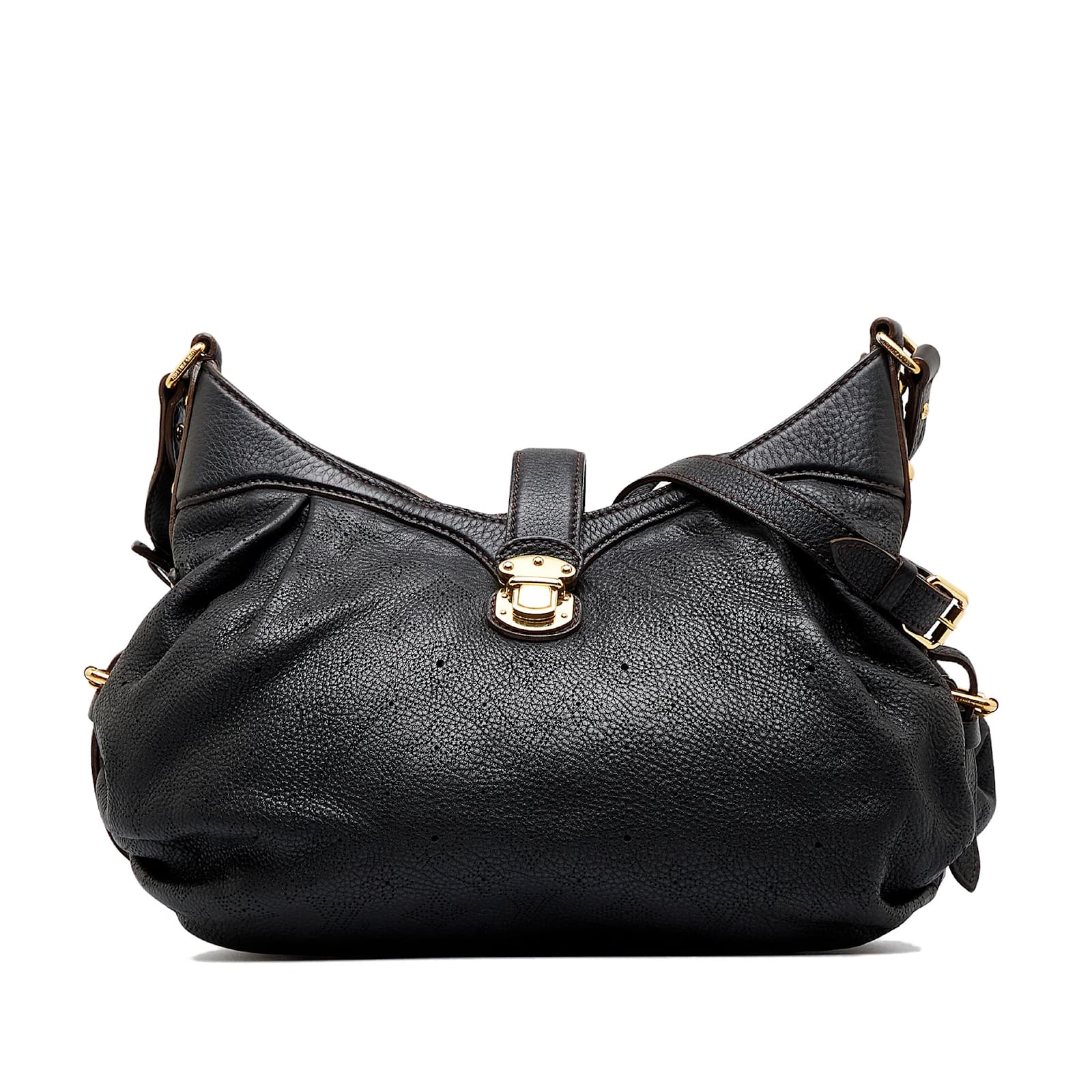Black Louis Vuitton Monogram Mahina XS Crossbody Bag Leather ref