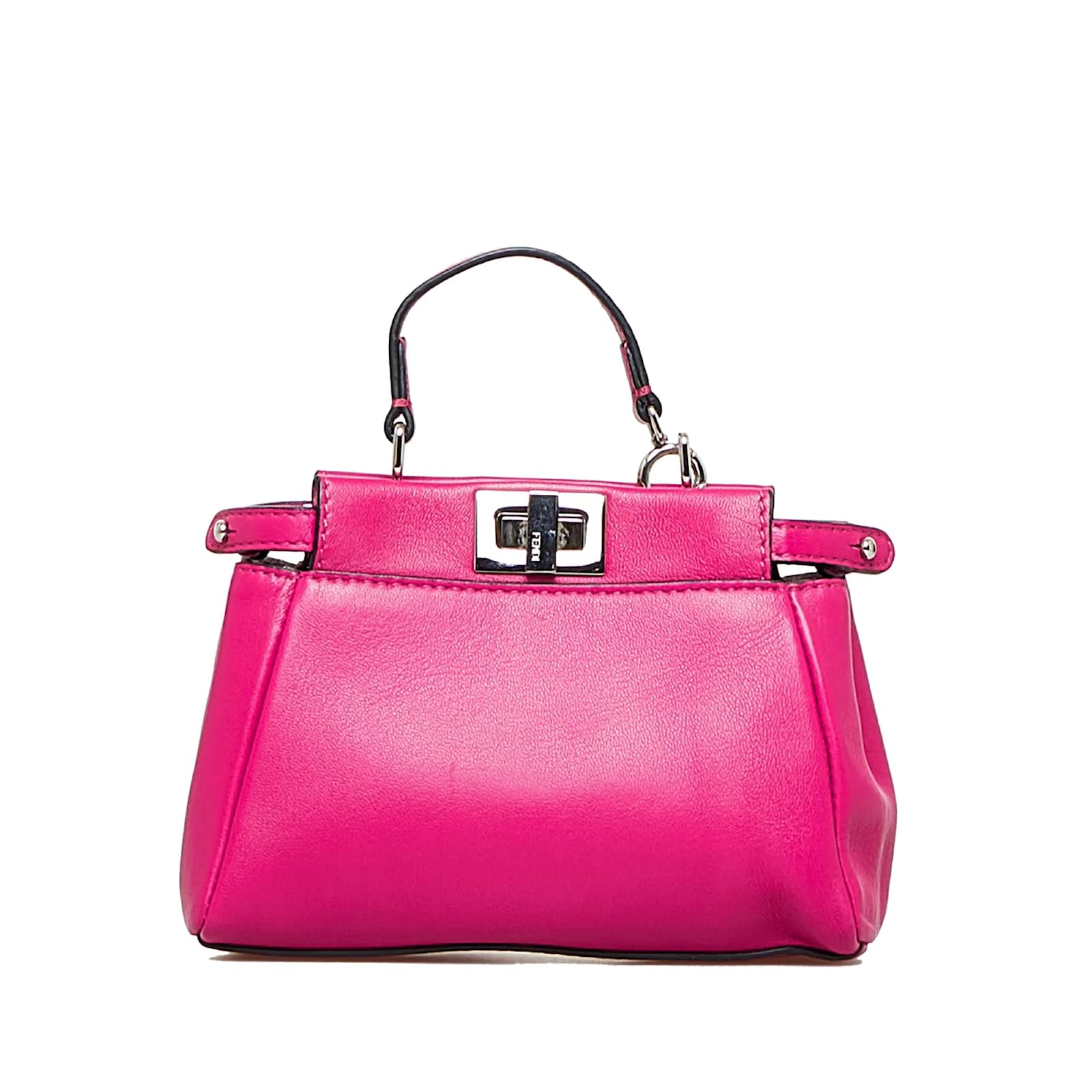 Borsa clearance fendi rosa