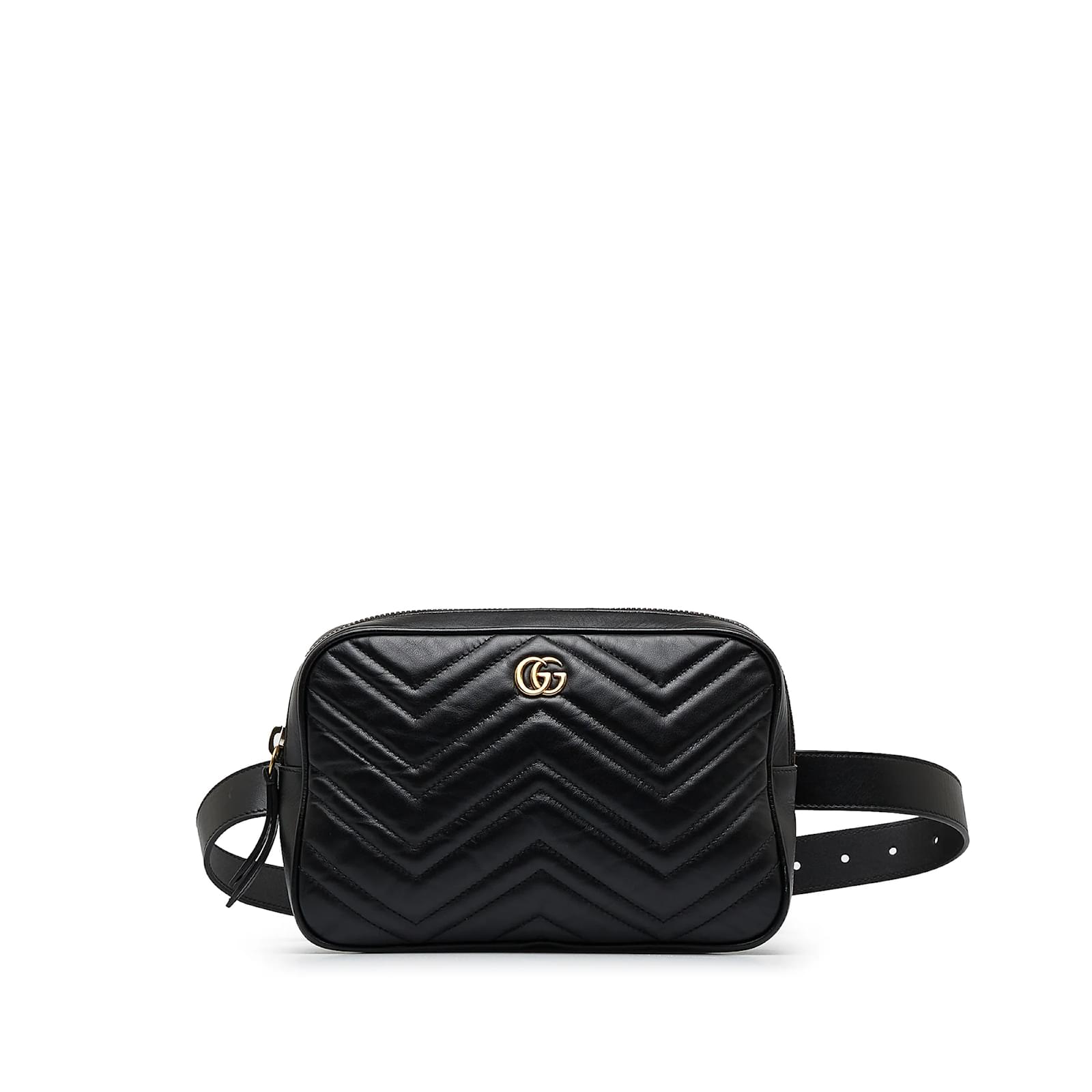 Gucci gg marmont outlet matelassé belt bag