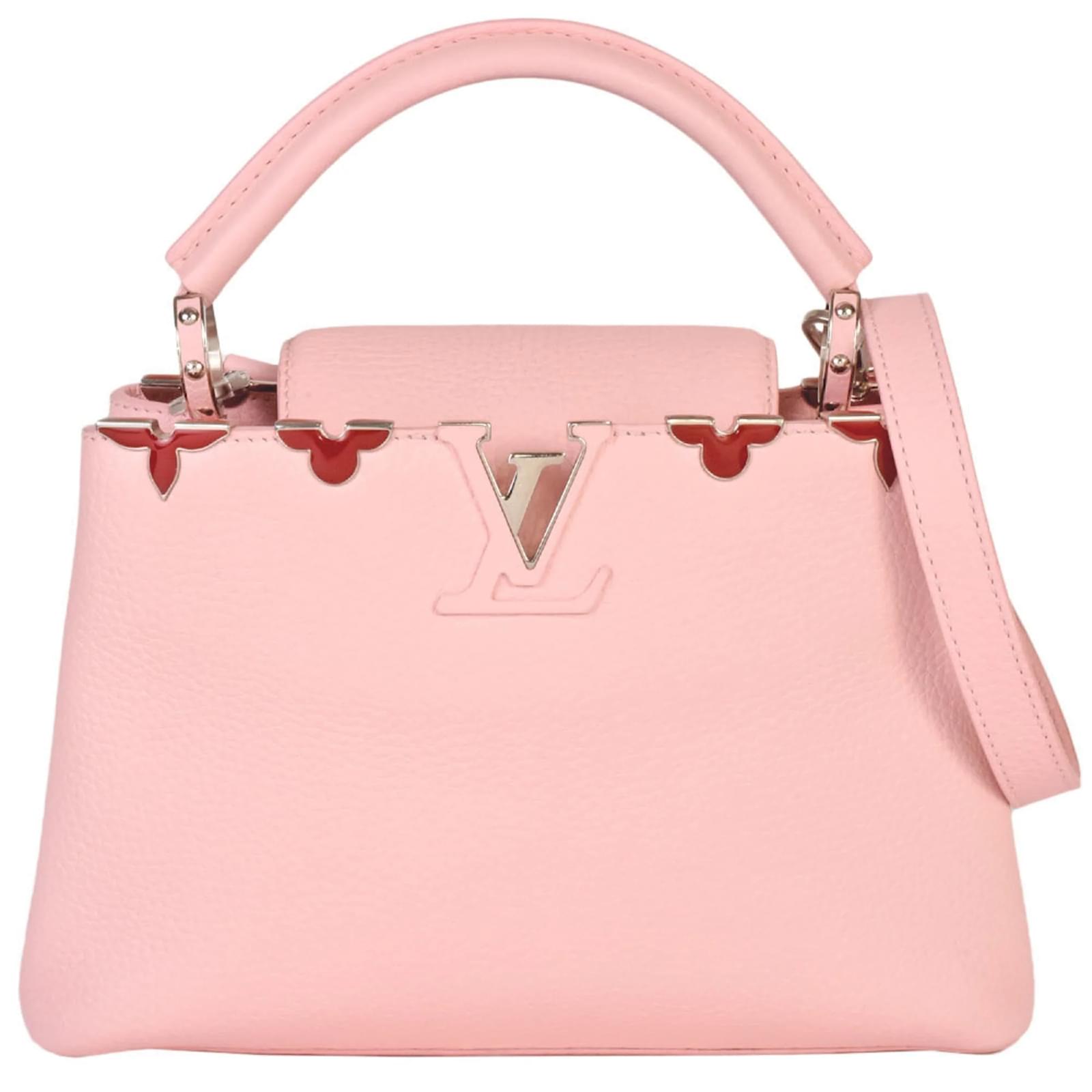 Louis vuitton hot sale capucines pink