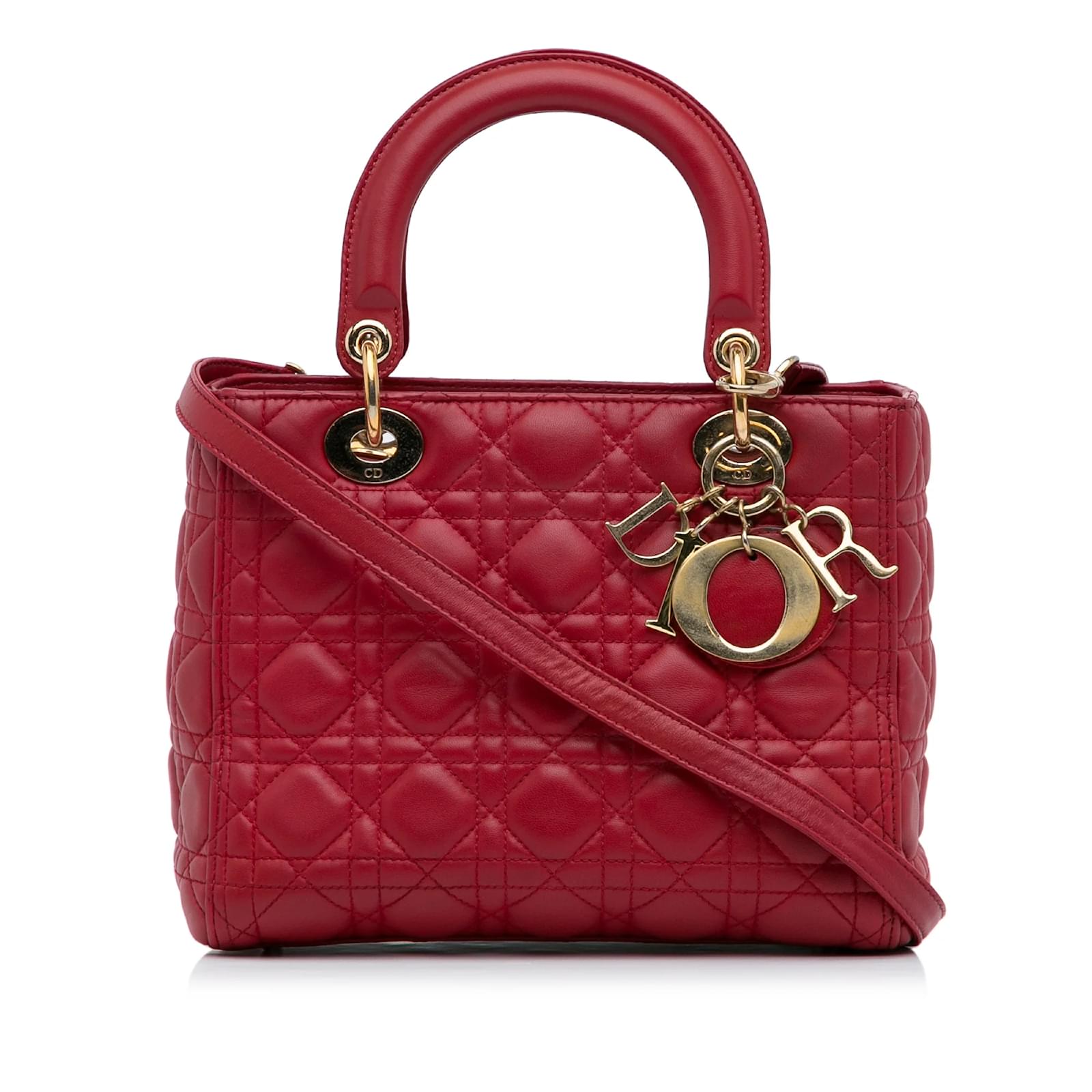 Sac dior online rouge