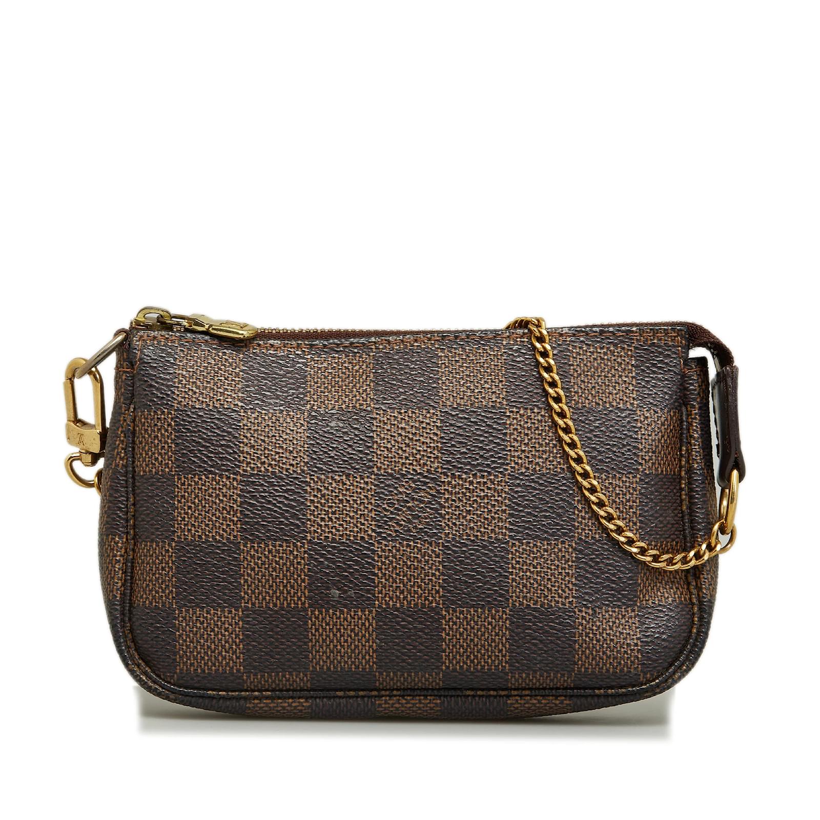 Mini pochette best sale damier ebene