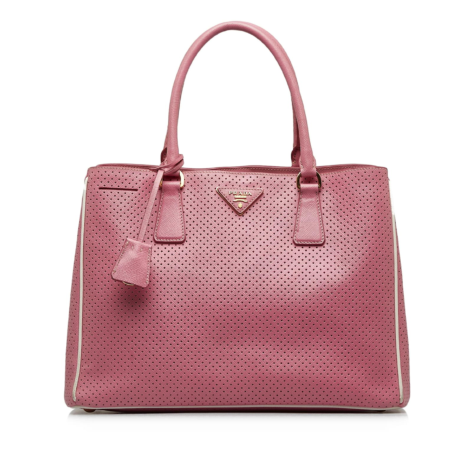 Pink prada 2025 saffiano bag