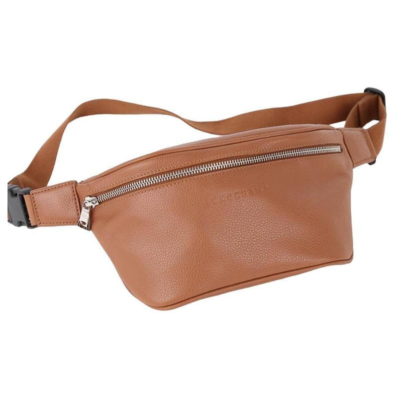 Longchamp Leather belt bag Brown ref.1158249 Joli Closet