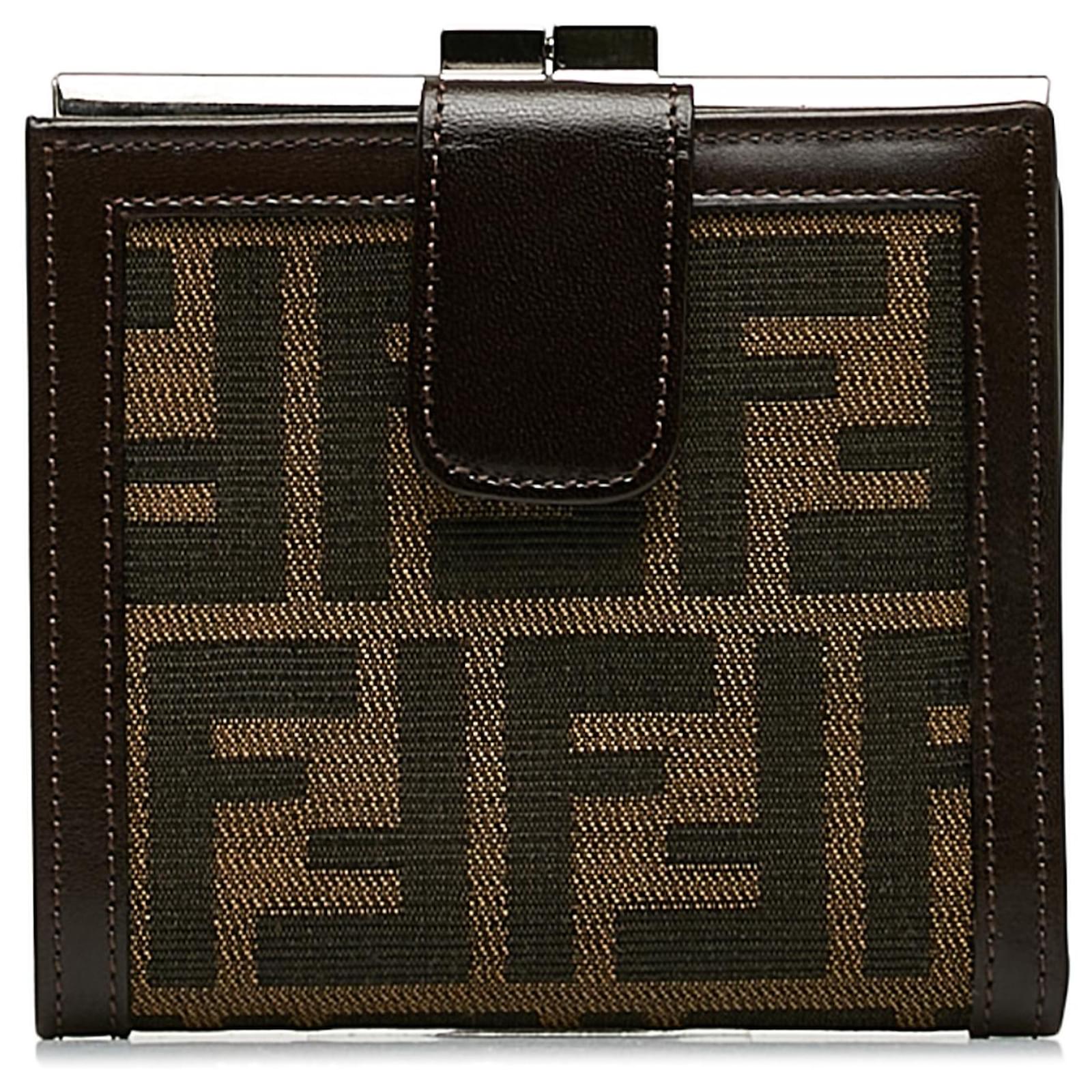 Fendi Brown Polyester Wallet main image 1