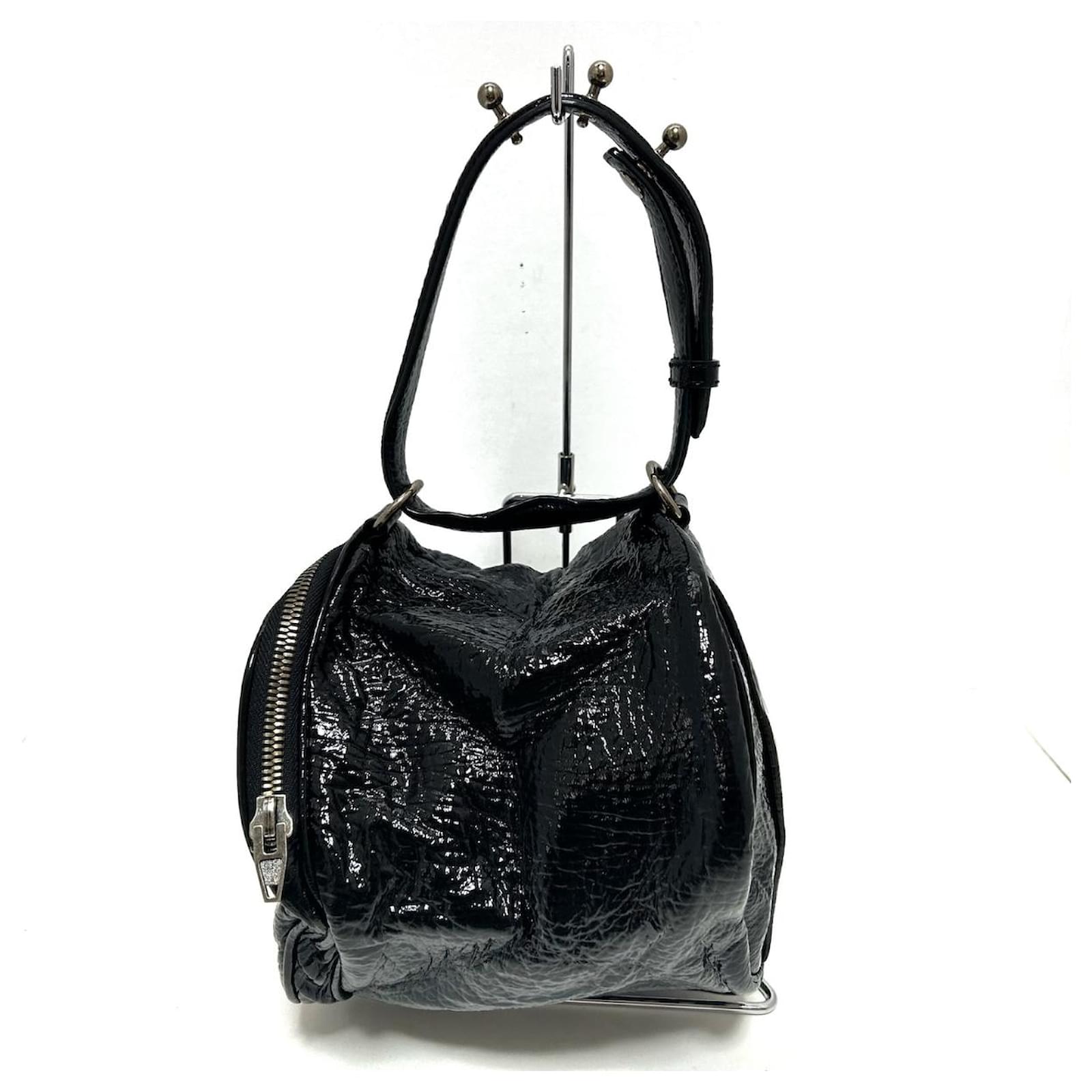 Shop Alexander Wang Plain Party Style Elegant Style Logo Handbags by ZigZag  | BUYMA