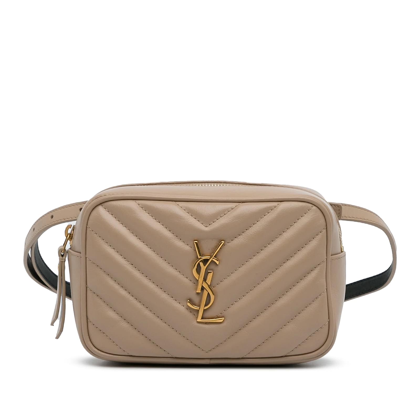 Saint laurent lou on sale quilted leather belt bag