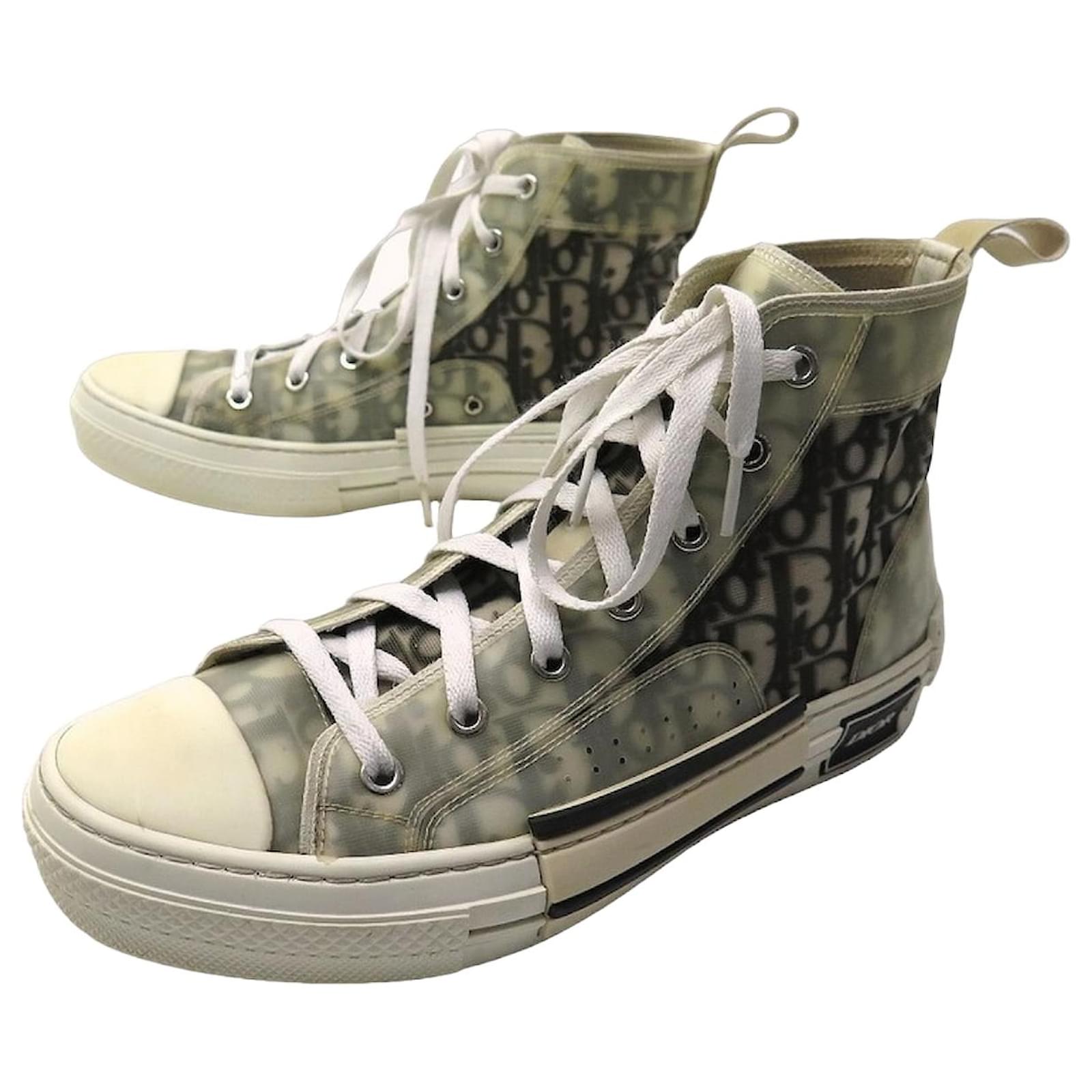 Christian Dior DIOR SHOES HIGH-TOP SNEAKERS B23 3sh118YJP