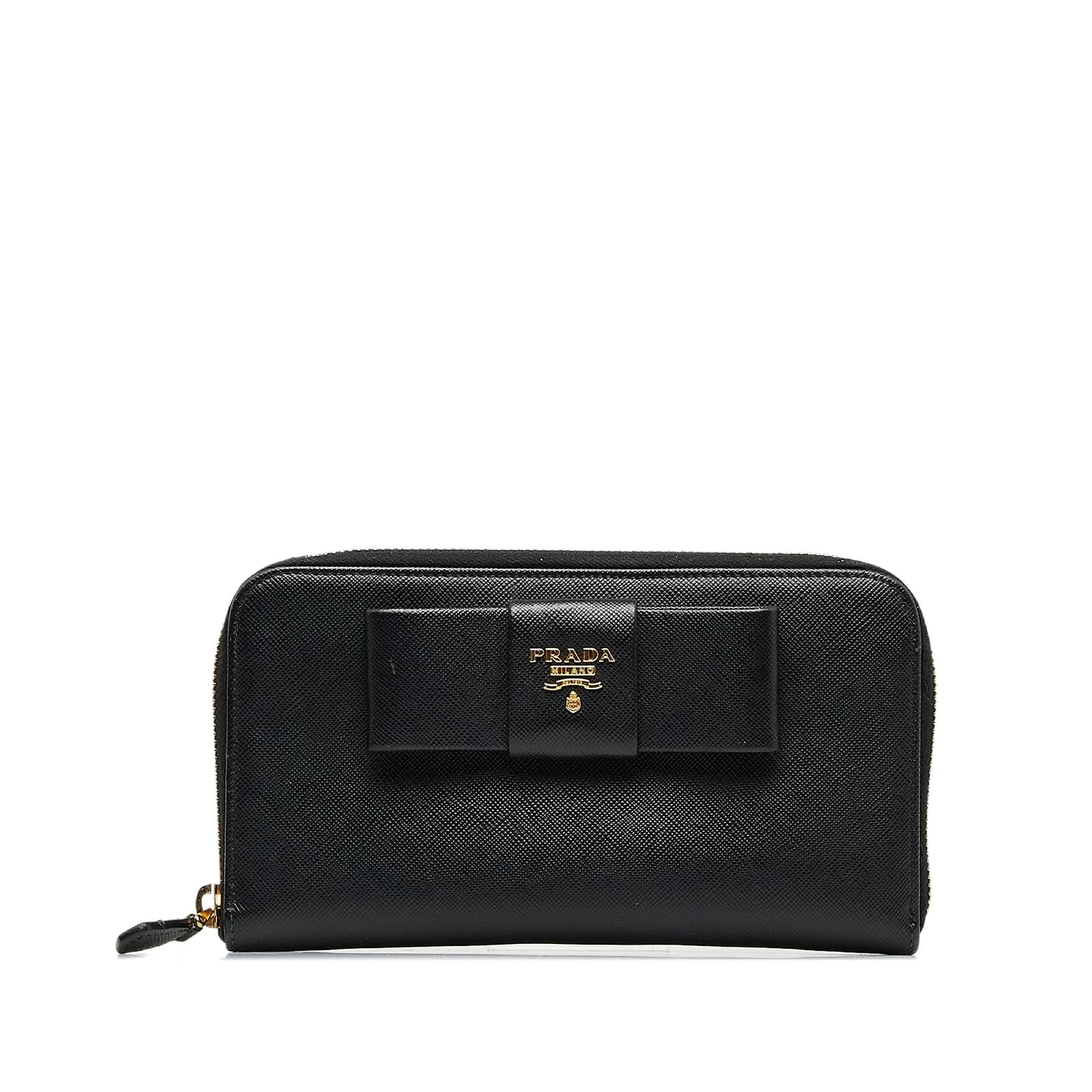 Bolso prada discount negro con monedero