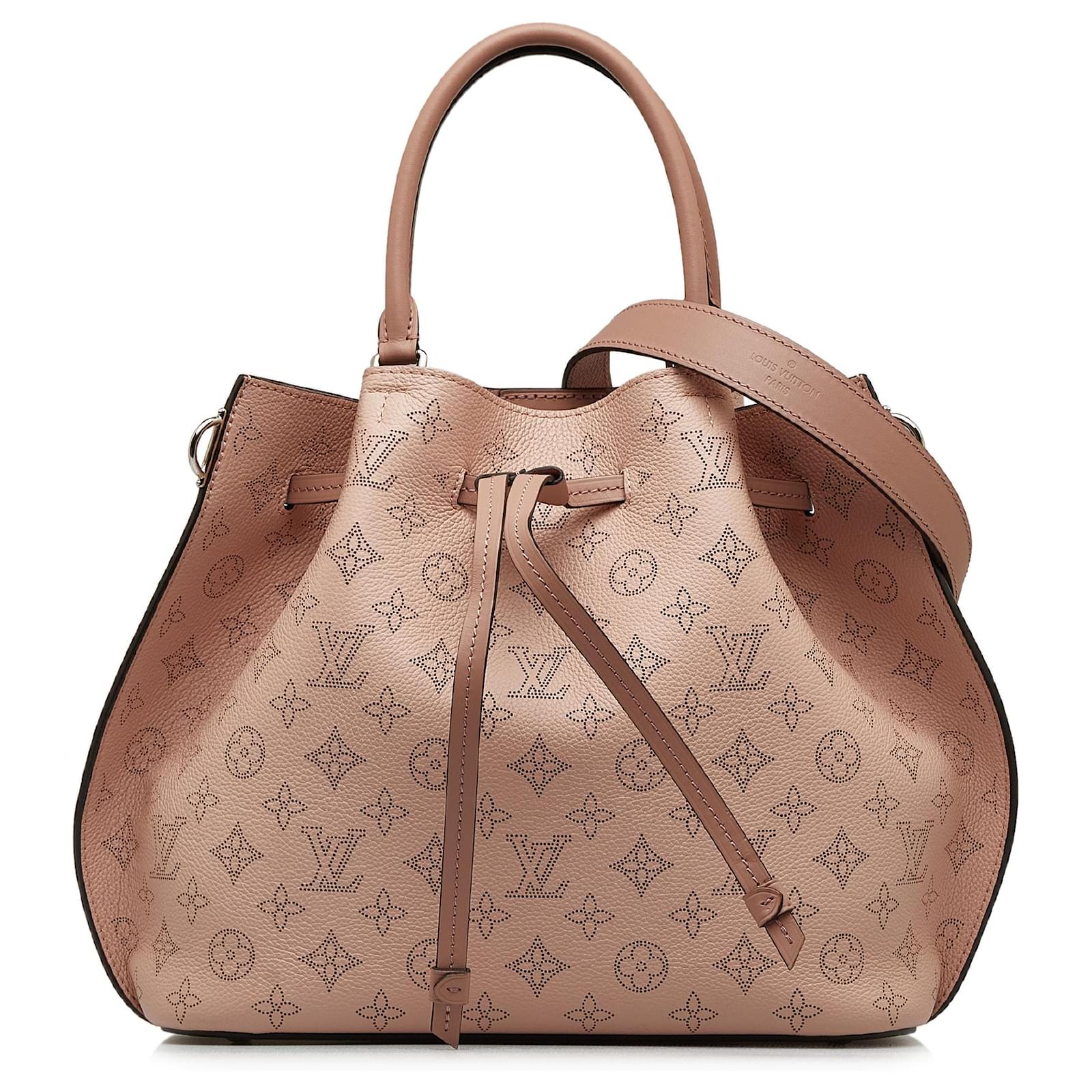 Louis Vuitton Rosa Monogramm Mahina Girolata Pink Leder Kalbahnliches Kalb ref.1163453 Joli Closet