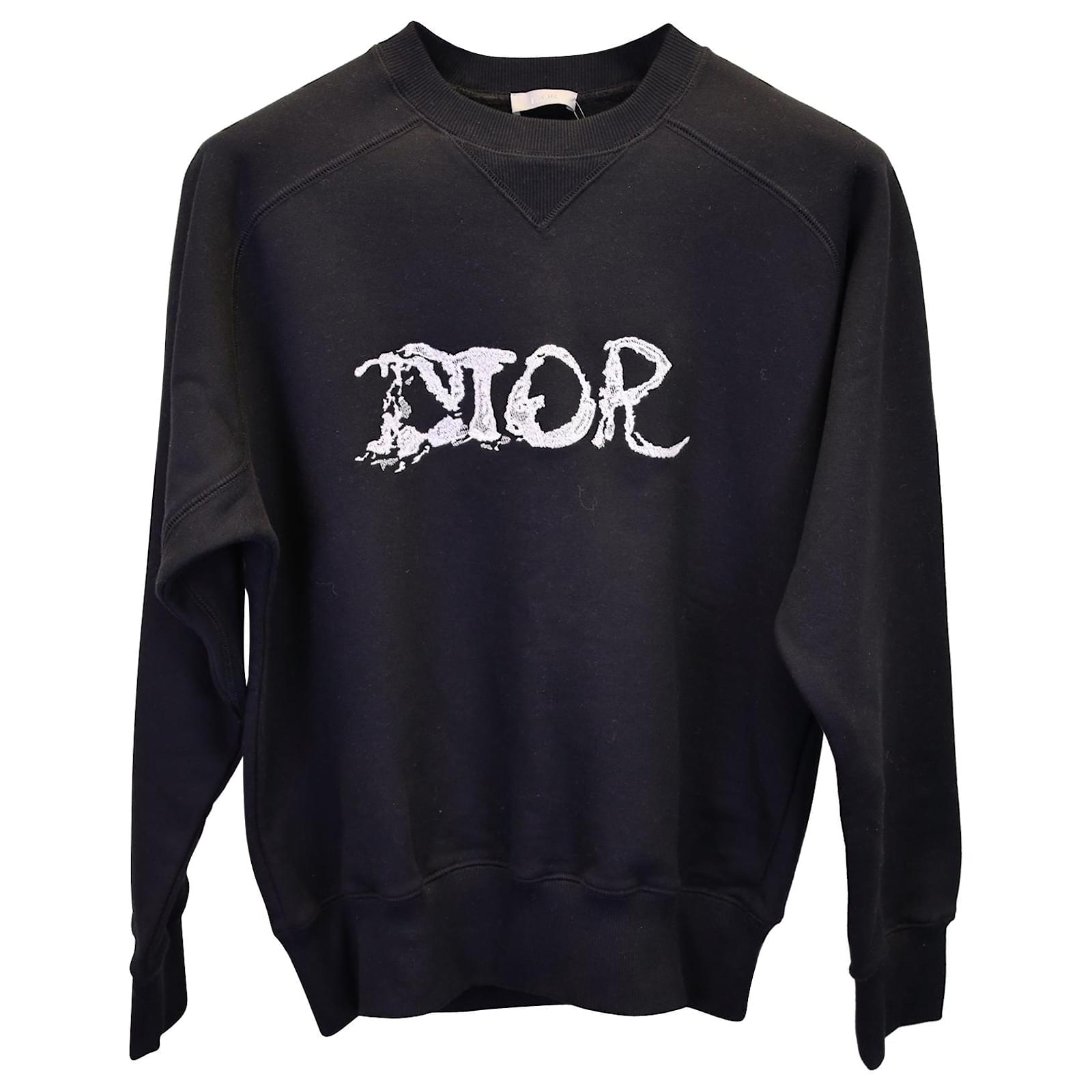 Dior logo sweatshirt on sale