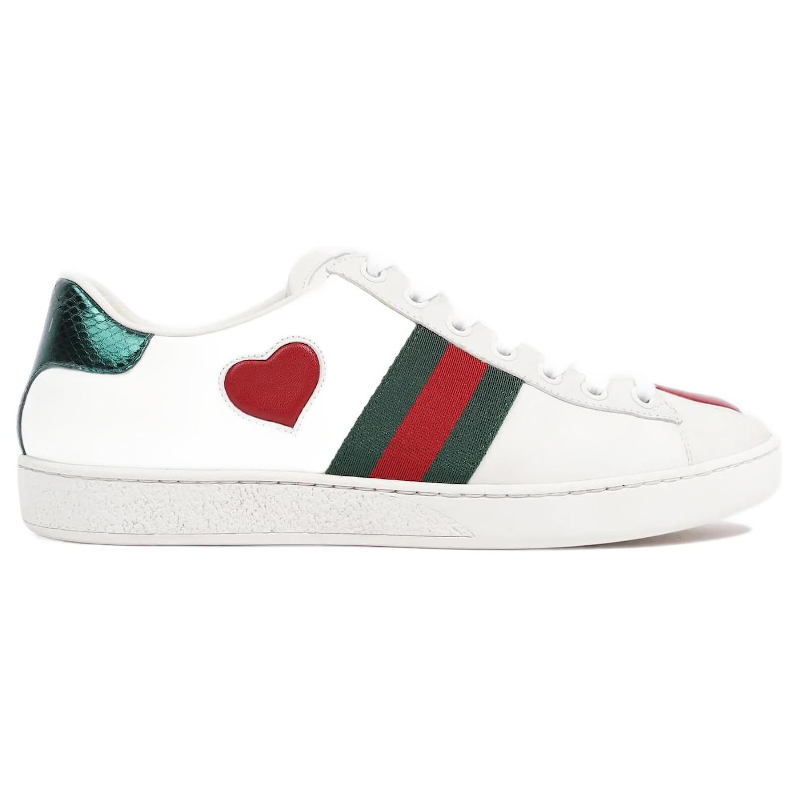 Basket gucci coeur new arrivals