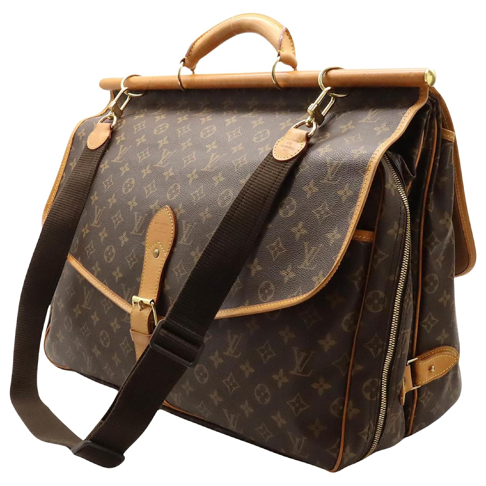 Sac Chasse Louis Vuitton Toile Marron ref.1172693 - Joli Closet