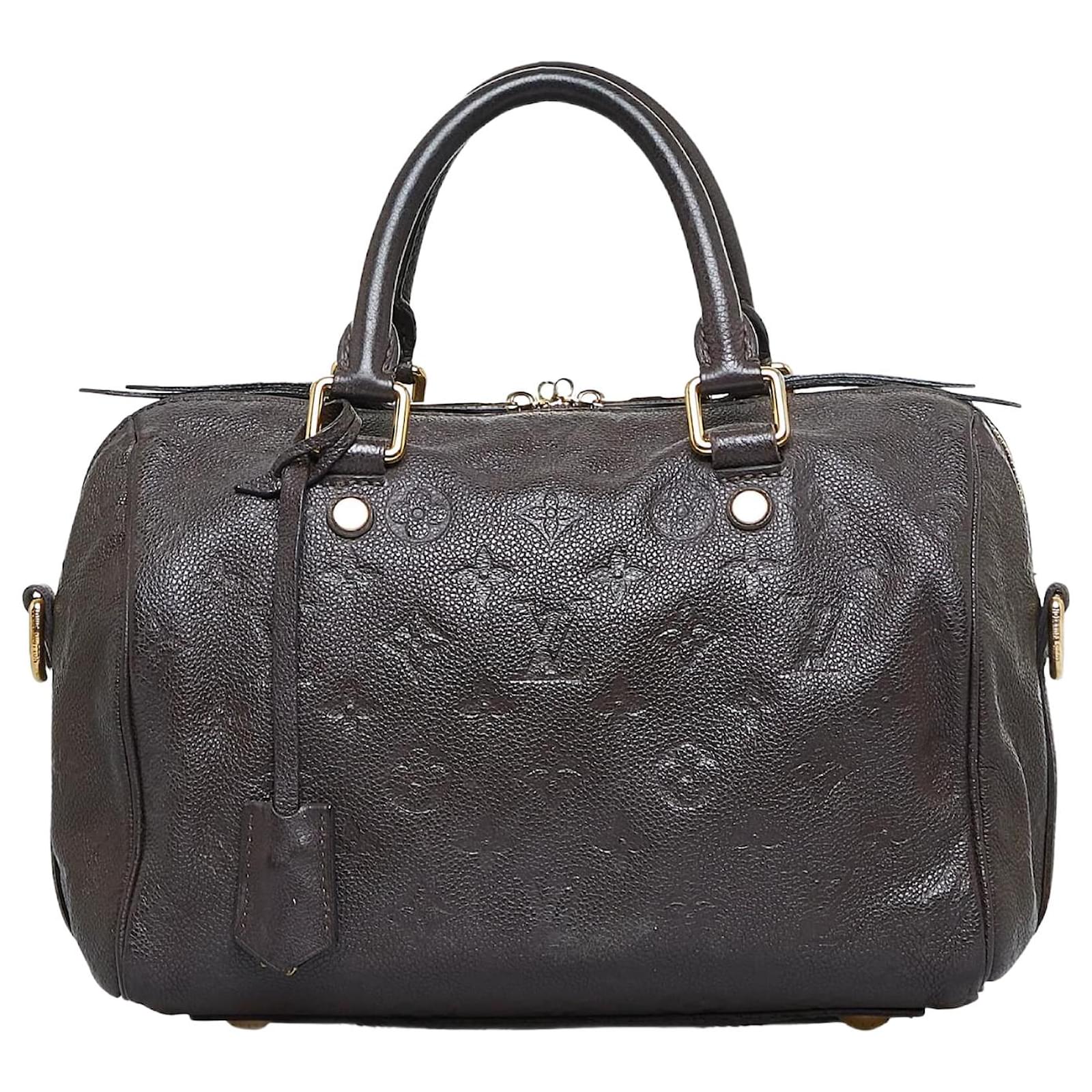 Louis vuitton monogram empreinte speedy bandouliere 30 fashion black