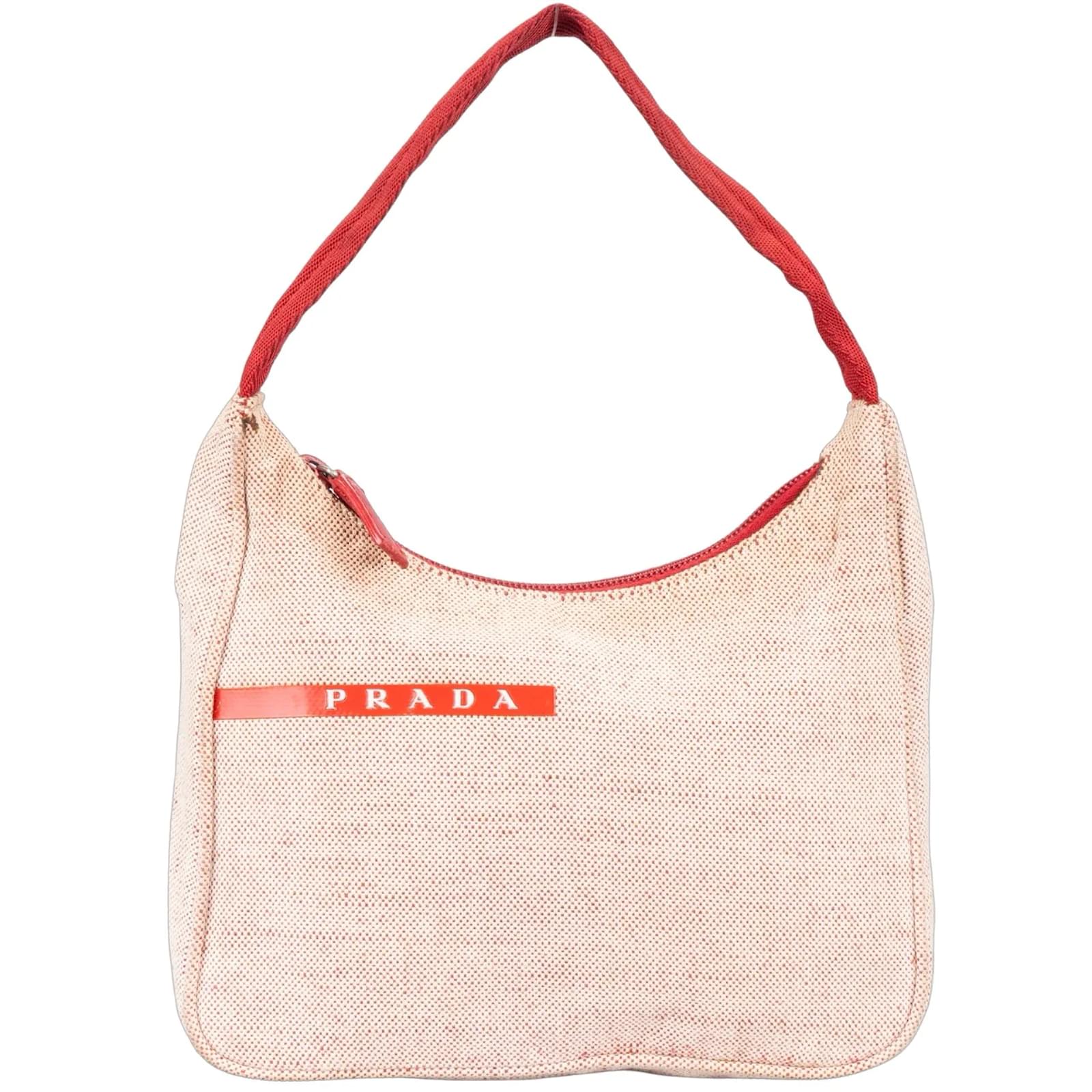 SS1999 PRADA CANVAS BODY BAG（PRADA 1999 Canvas Purse / Top