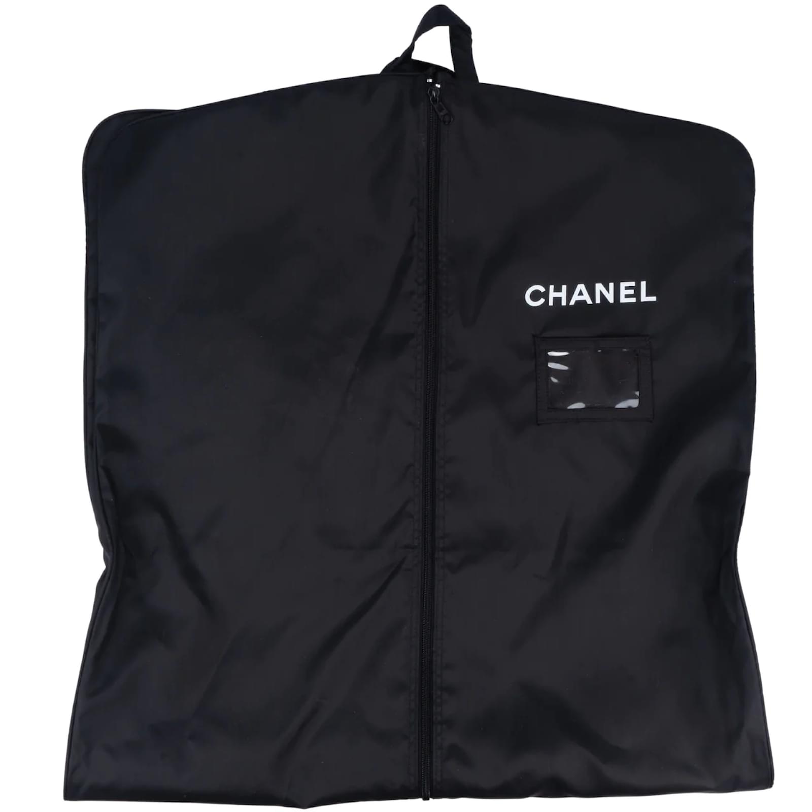 Chanel garment bag and offers hanger