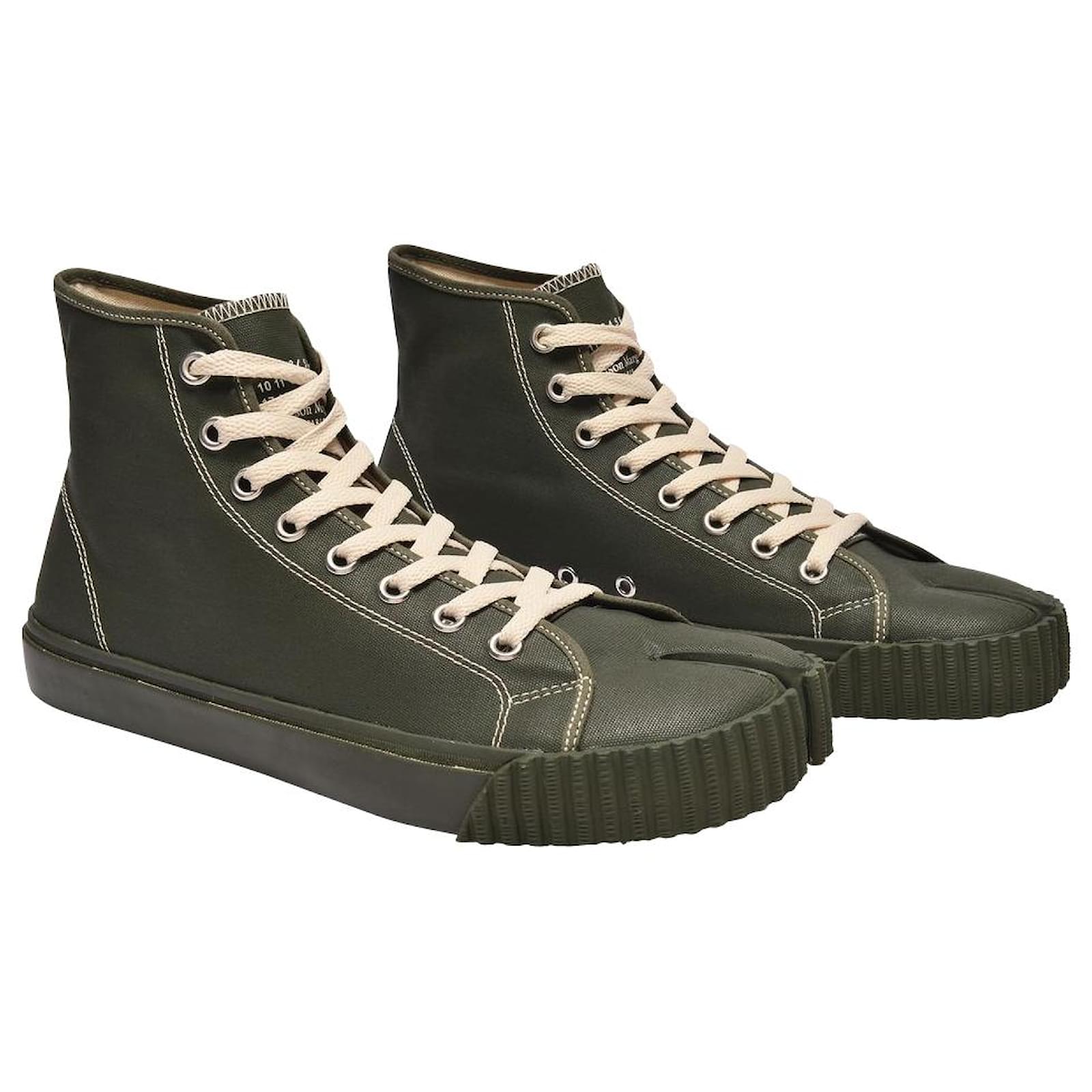 Maison margiela discount tabi green