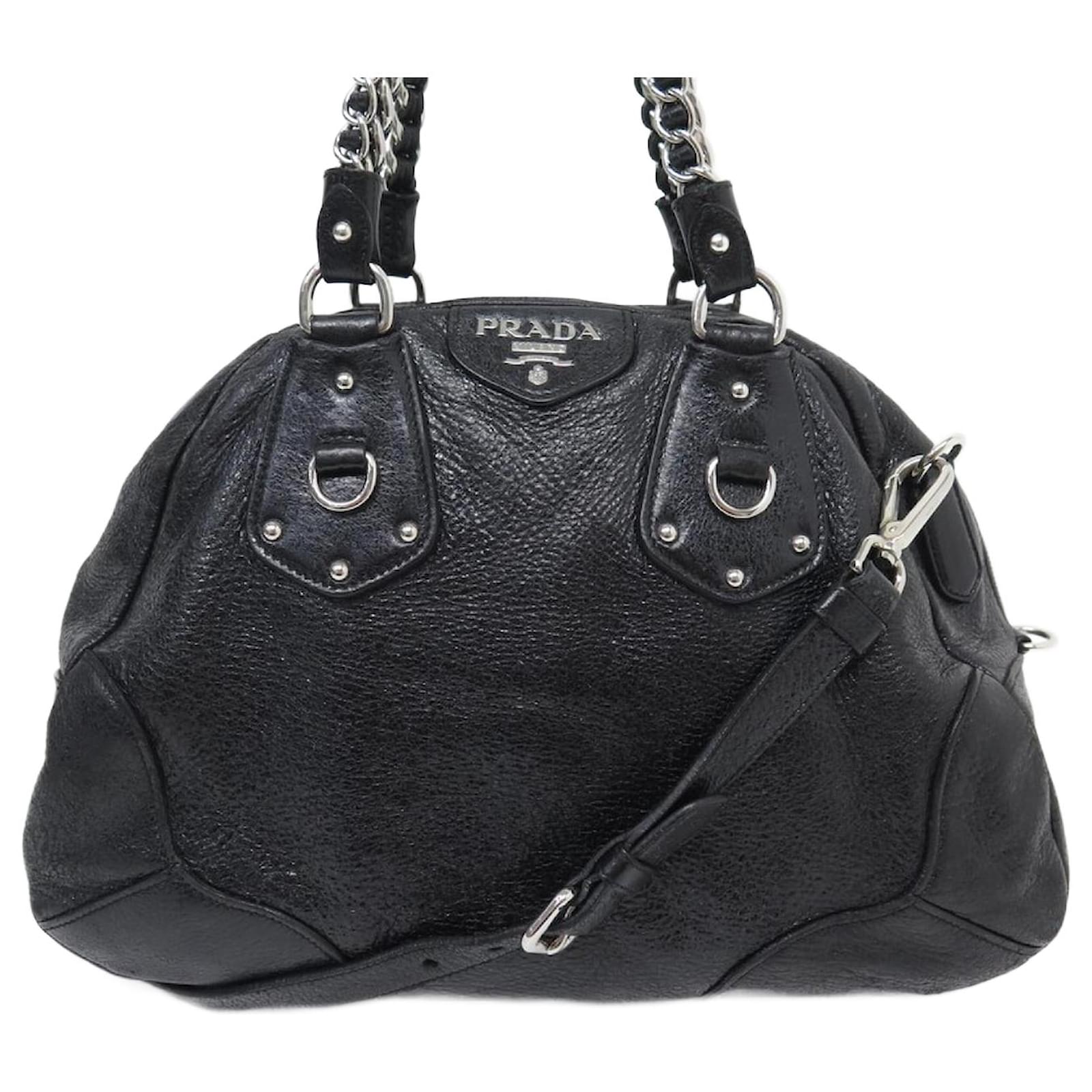 Leather handbag Prada Multicolour in Leather - 38490780