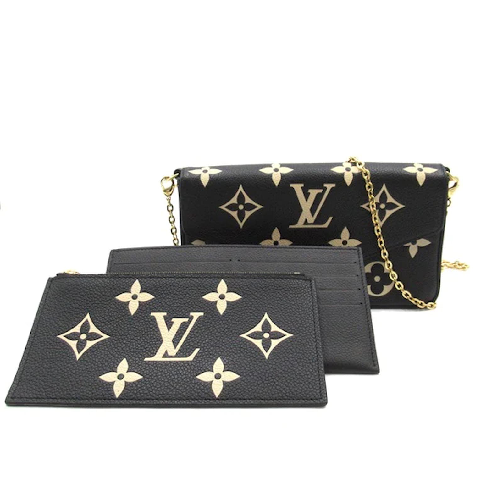 【ルイヴィトン・Louis Vuitton 】Felicie Pochette M82479 Pochette Félicie Damier Ebene - Women - Small Leather Goods