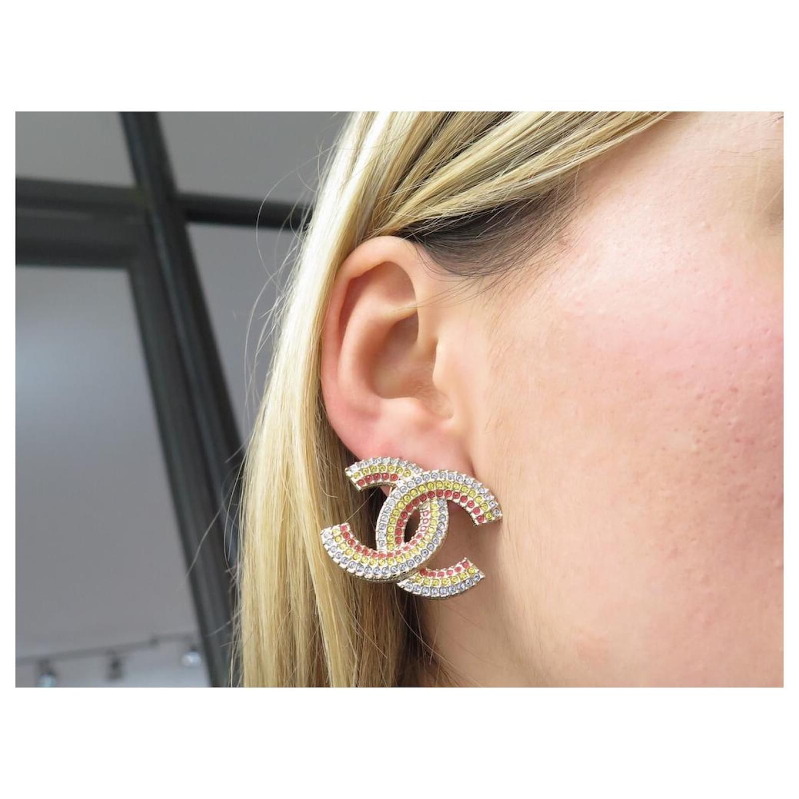 Chanel earrings discount new